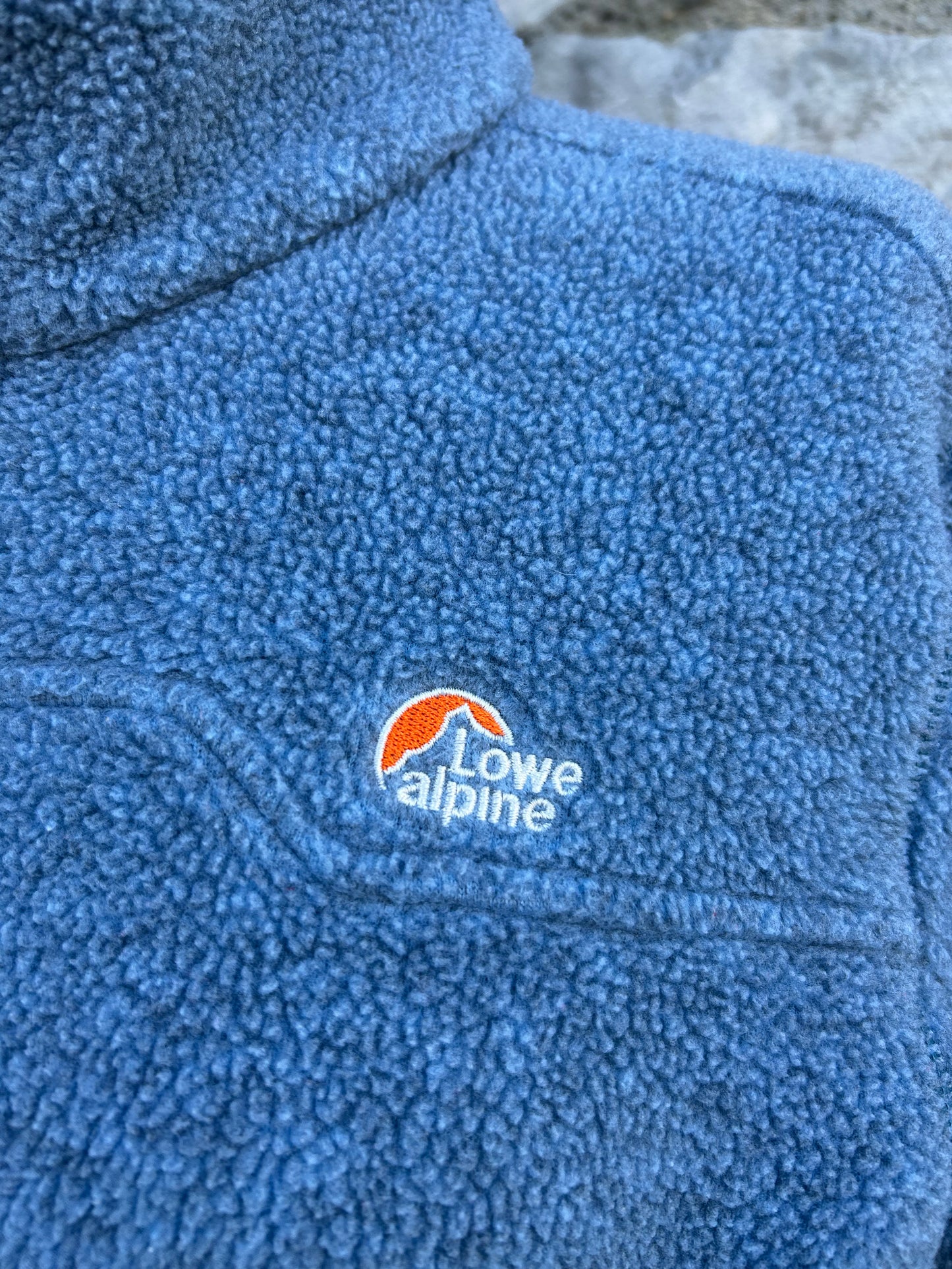 Blue thick fleece uk 10-12