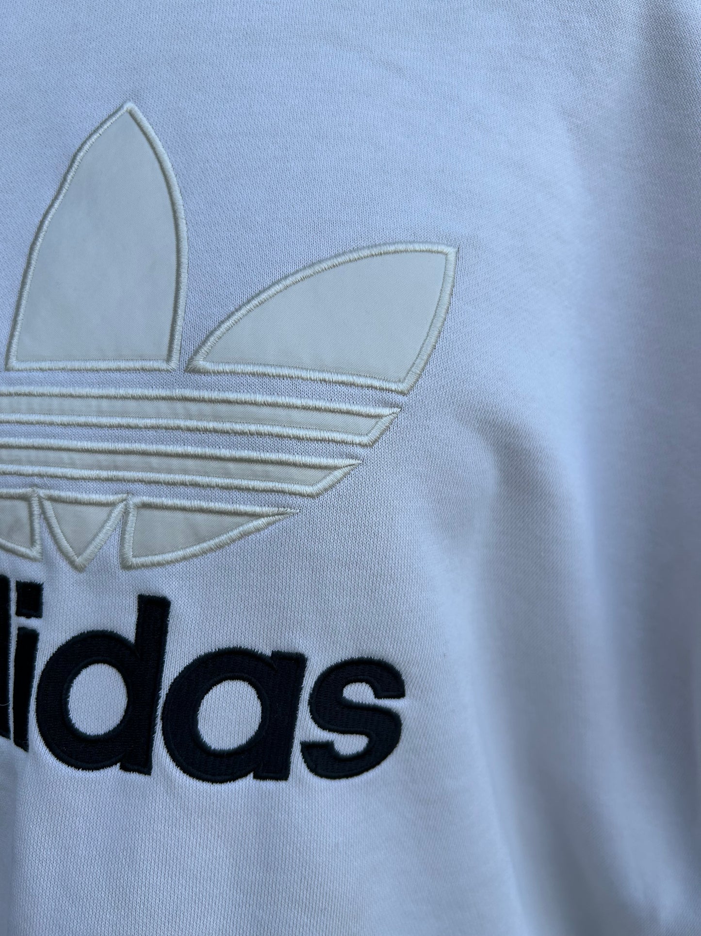 Ivory crew neck sweatshirt Small