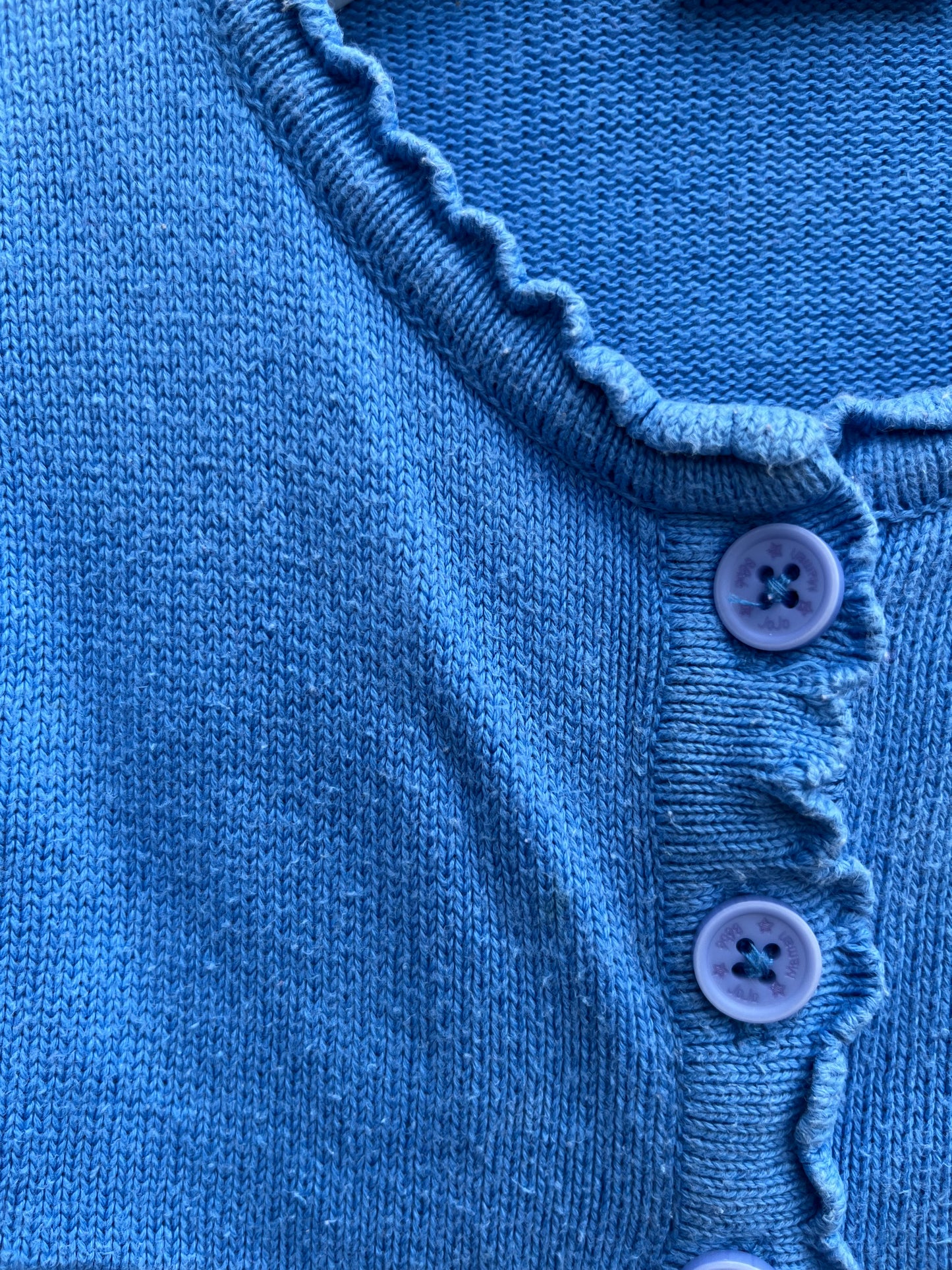 Blue cardigan 12-18m (80-86cm)