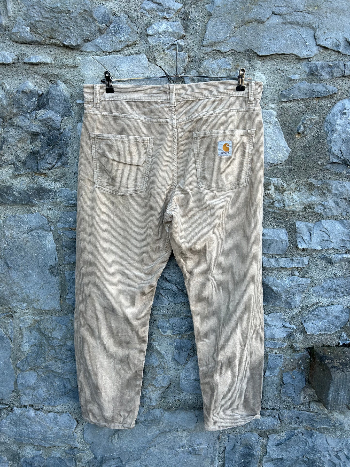 Beige cords 34"W