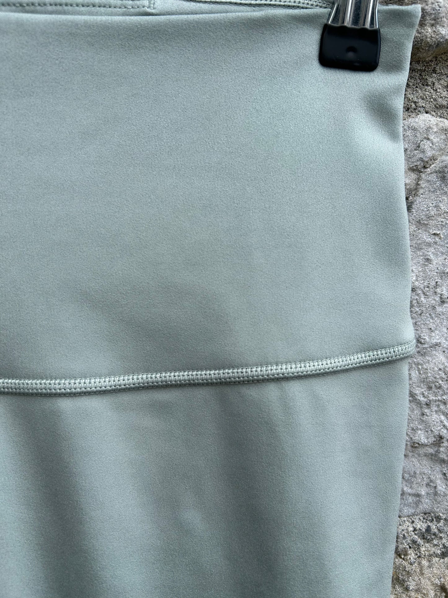 7/8 green leggings uk 8