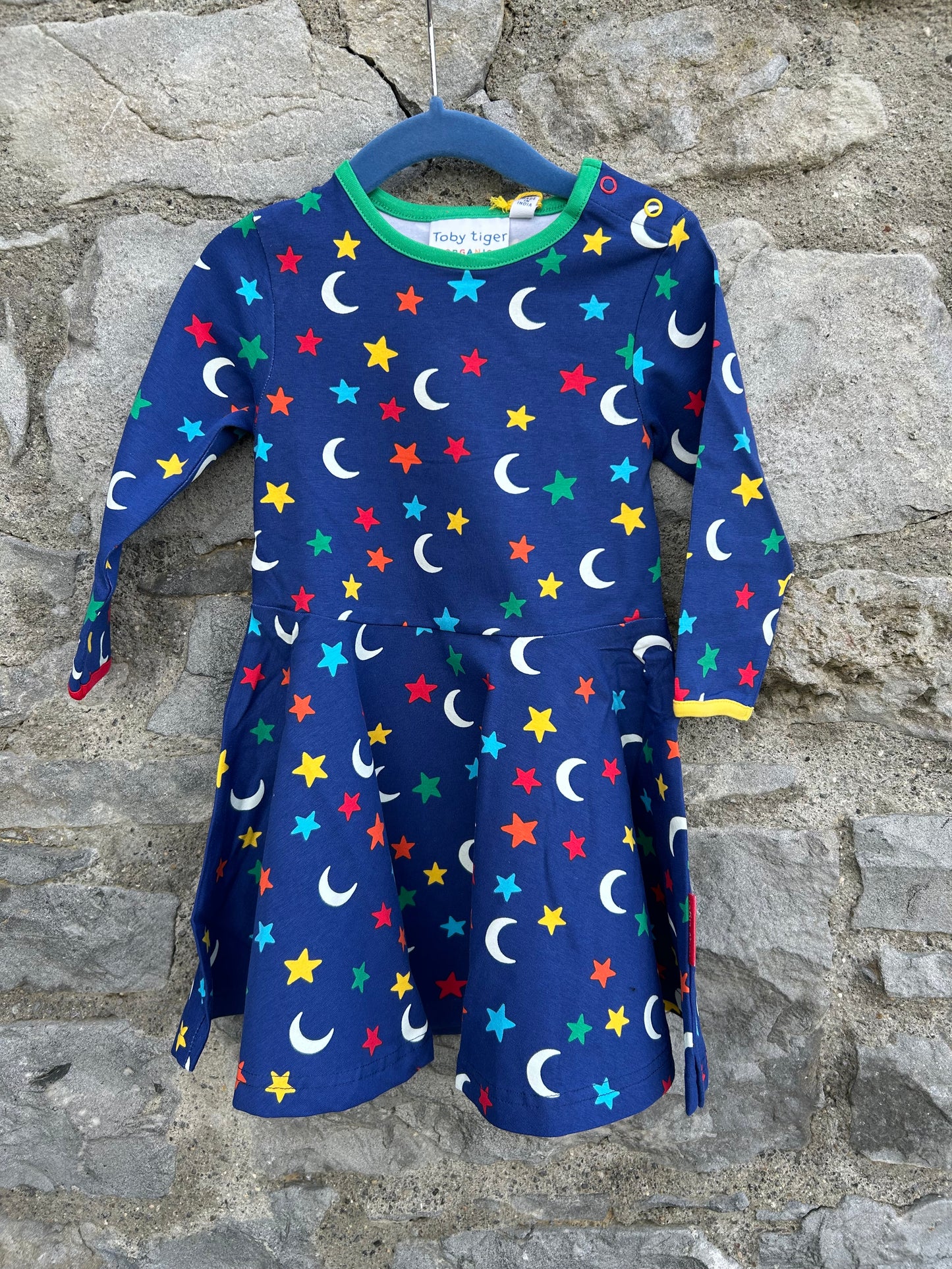 Stars blue skater dress 18-24m (86-92cm)