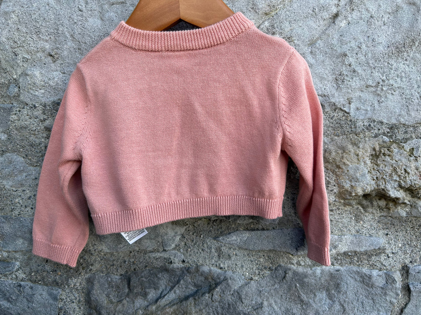 Peter Rabbit pink cardigan 3-6m (62-68cm)