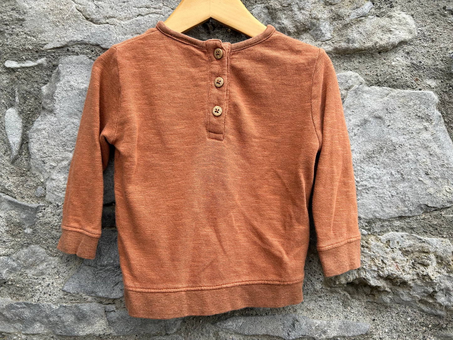 Fox Rusty sweatshirt 6-9m (68-74cm)