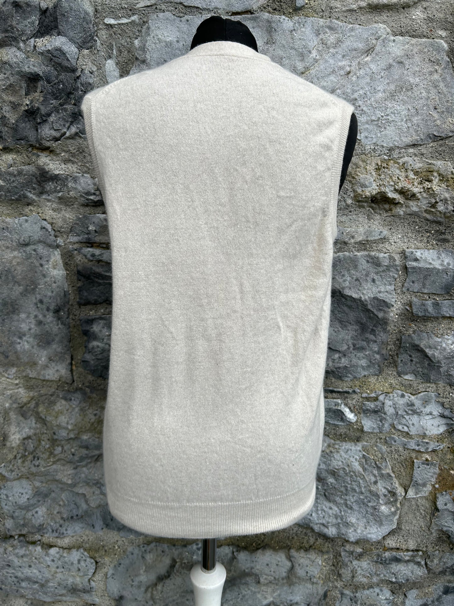 Cashmere cream waistcoat uk 8