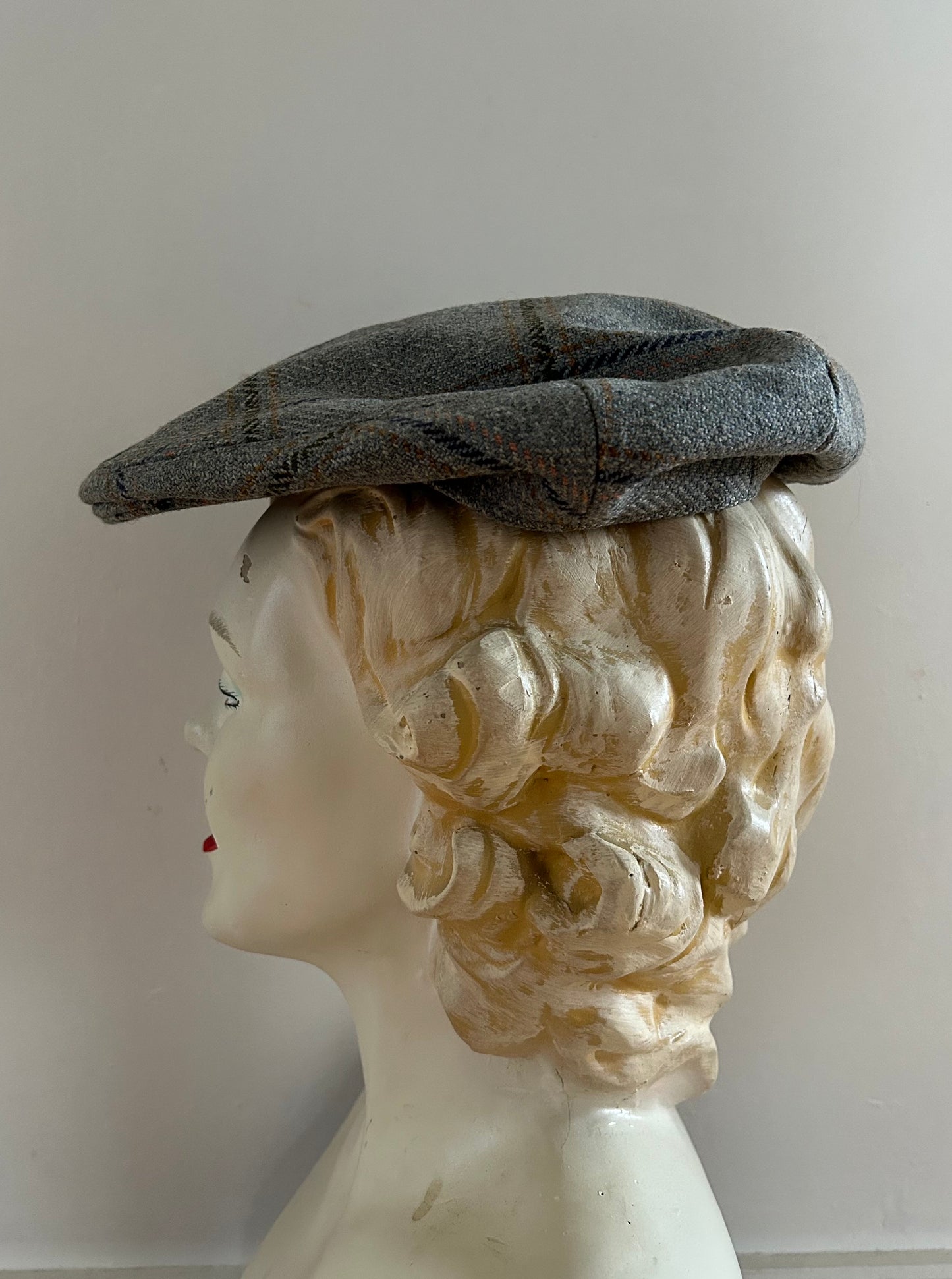 Grey woolly cap