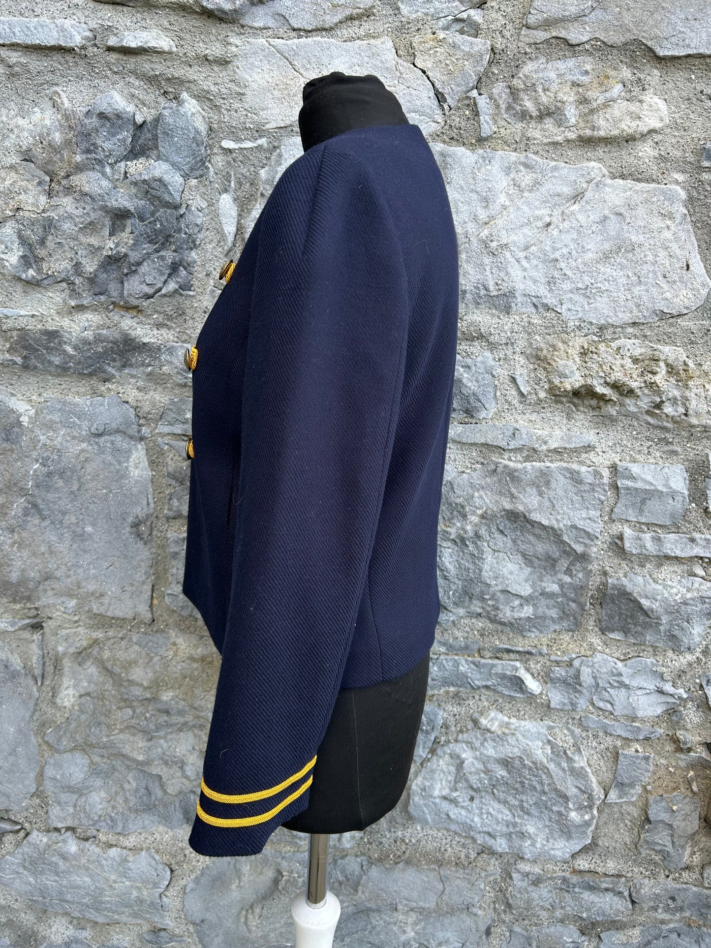 Navy military jacket uk 8