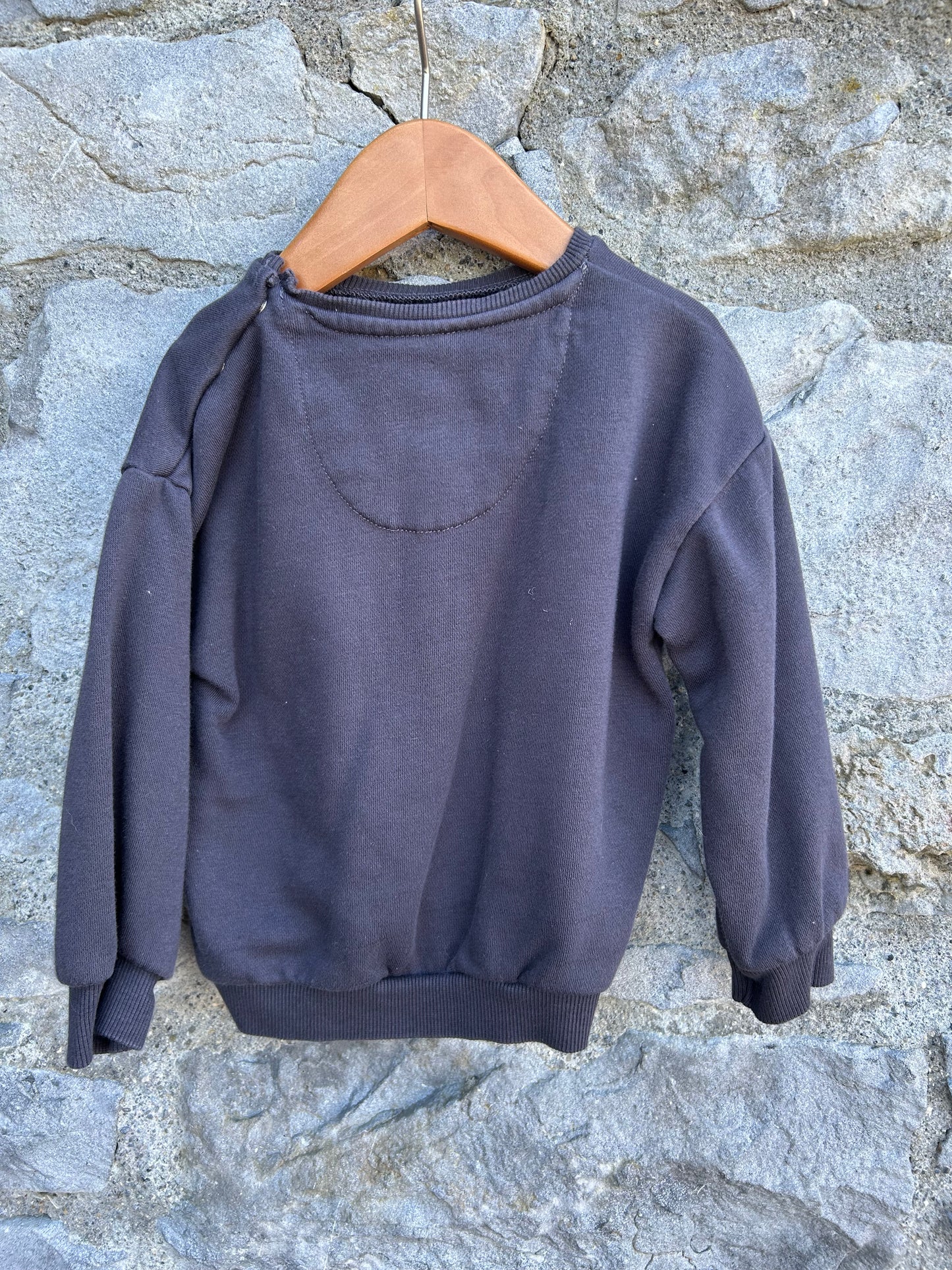 Colour charcoal sweatshirt 12-18m (80-86cm)