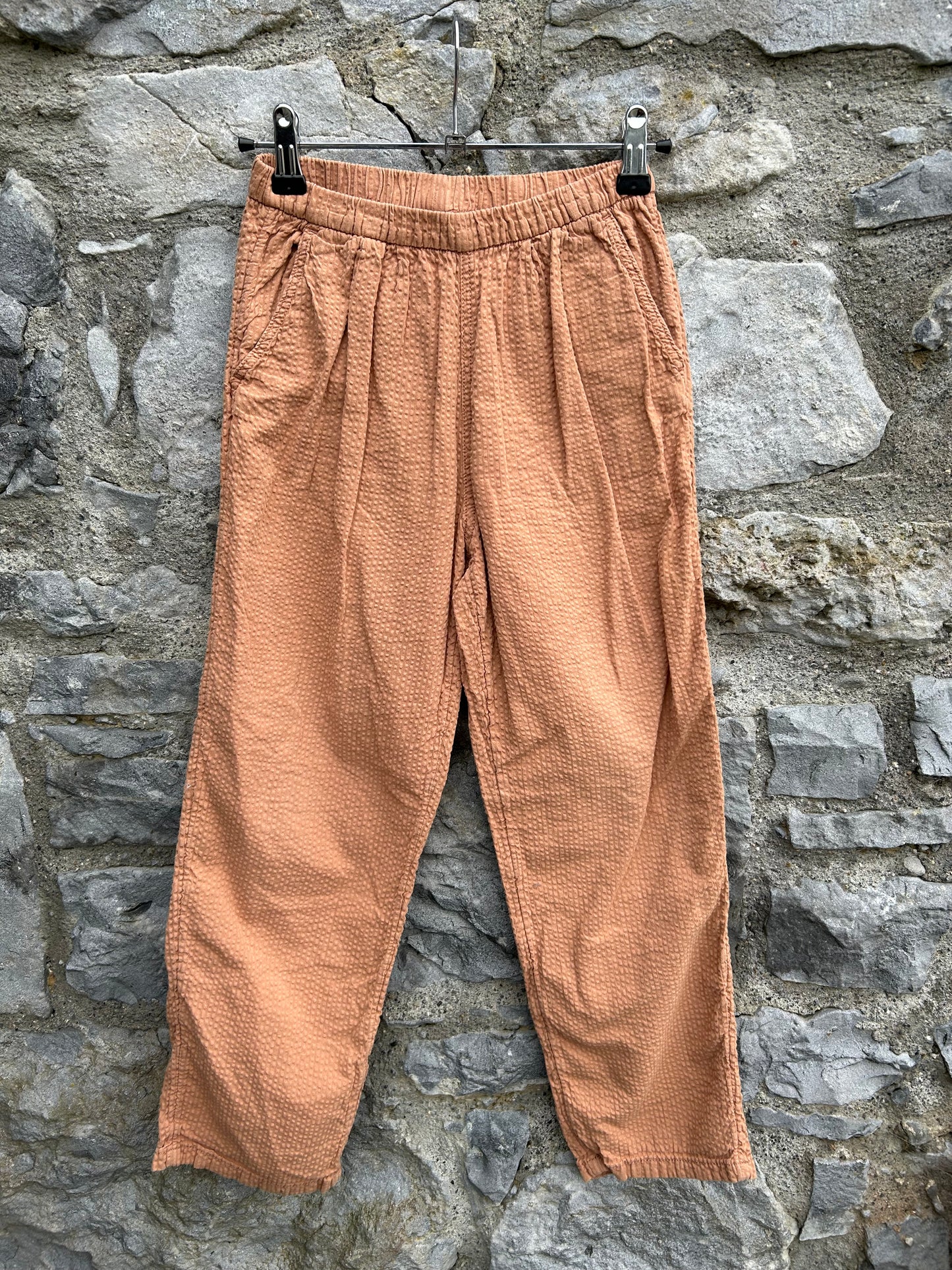 Brown paper bag pants 8-9y (128-134cm)