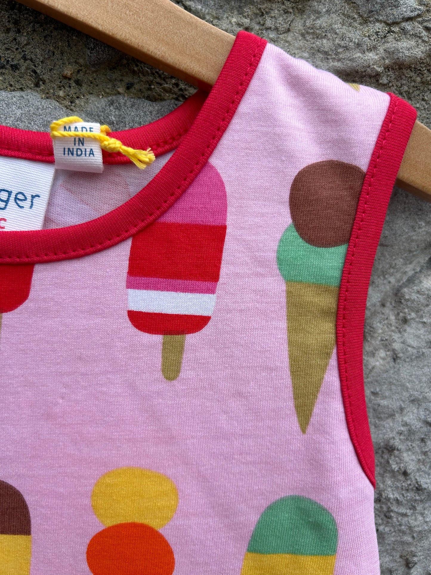 Pink ice cream dress 3-4y (98-104cm)