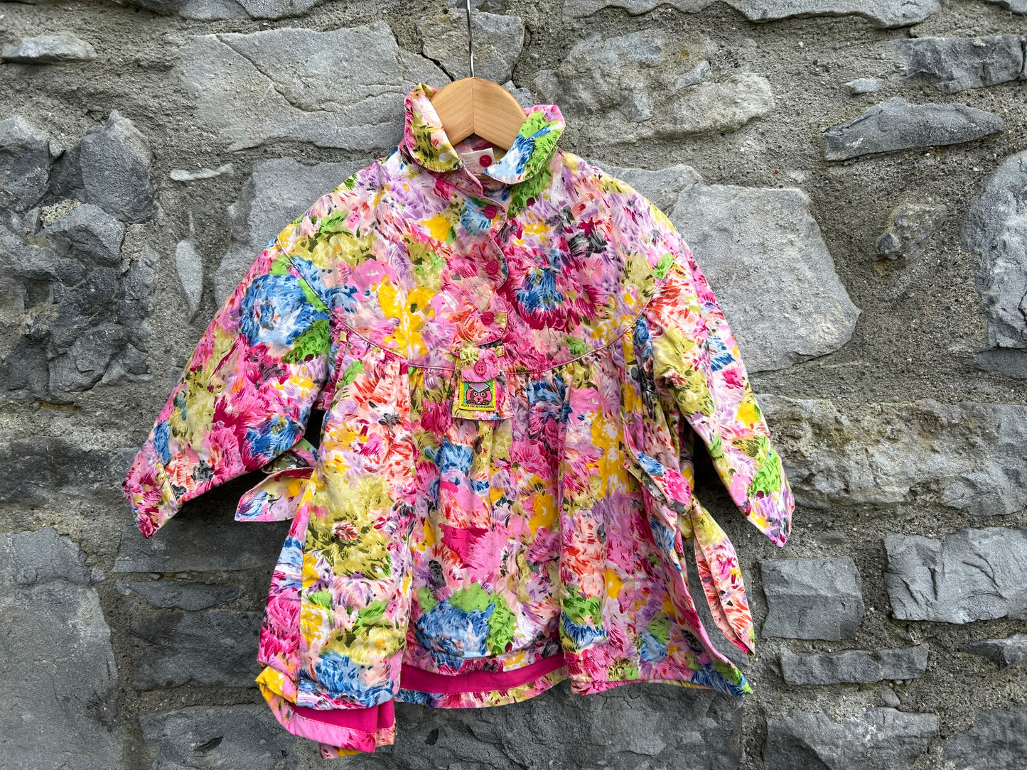 80s colourful dress 18m (86cm)