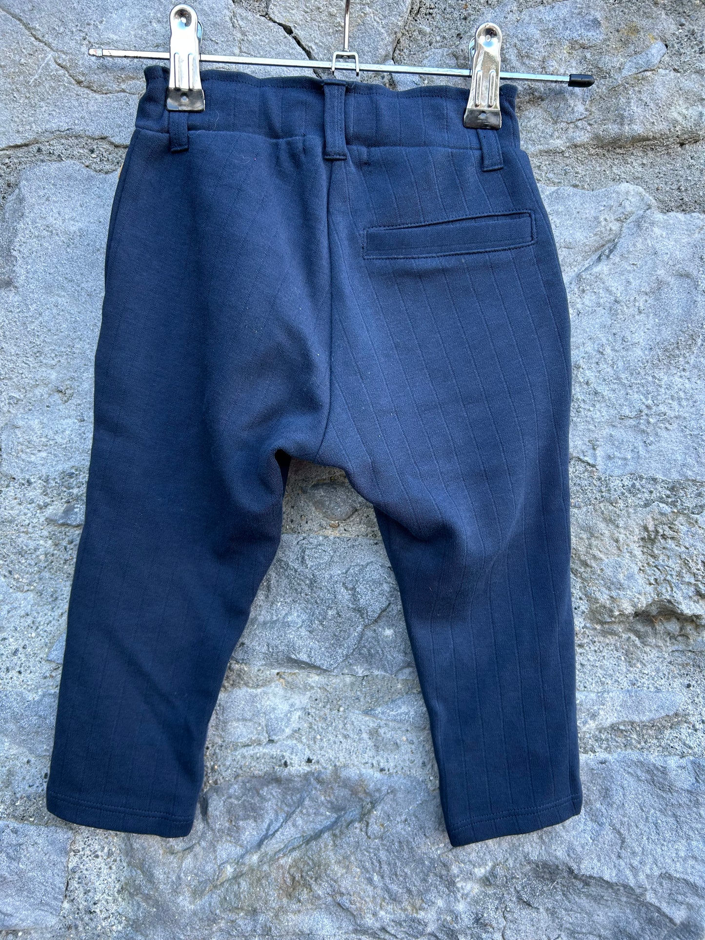 Navy sweat pants 9-12m (74-80cm)