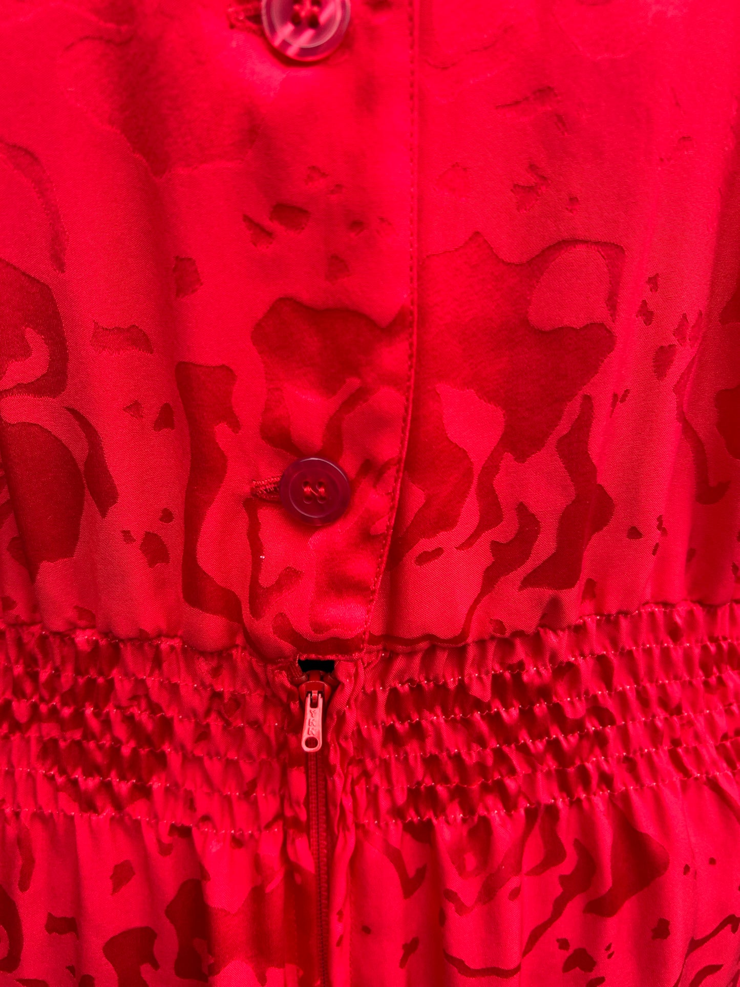 80s red dress uk 12
