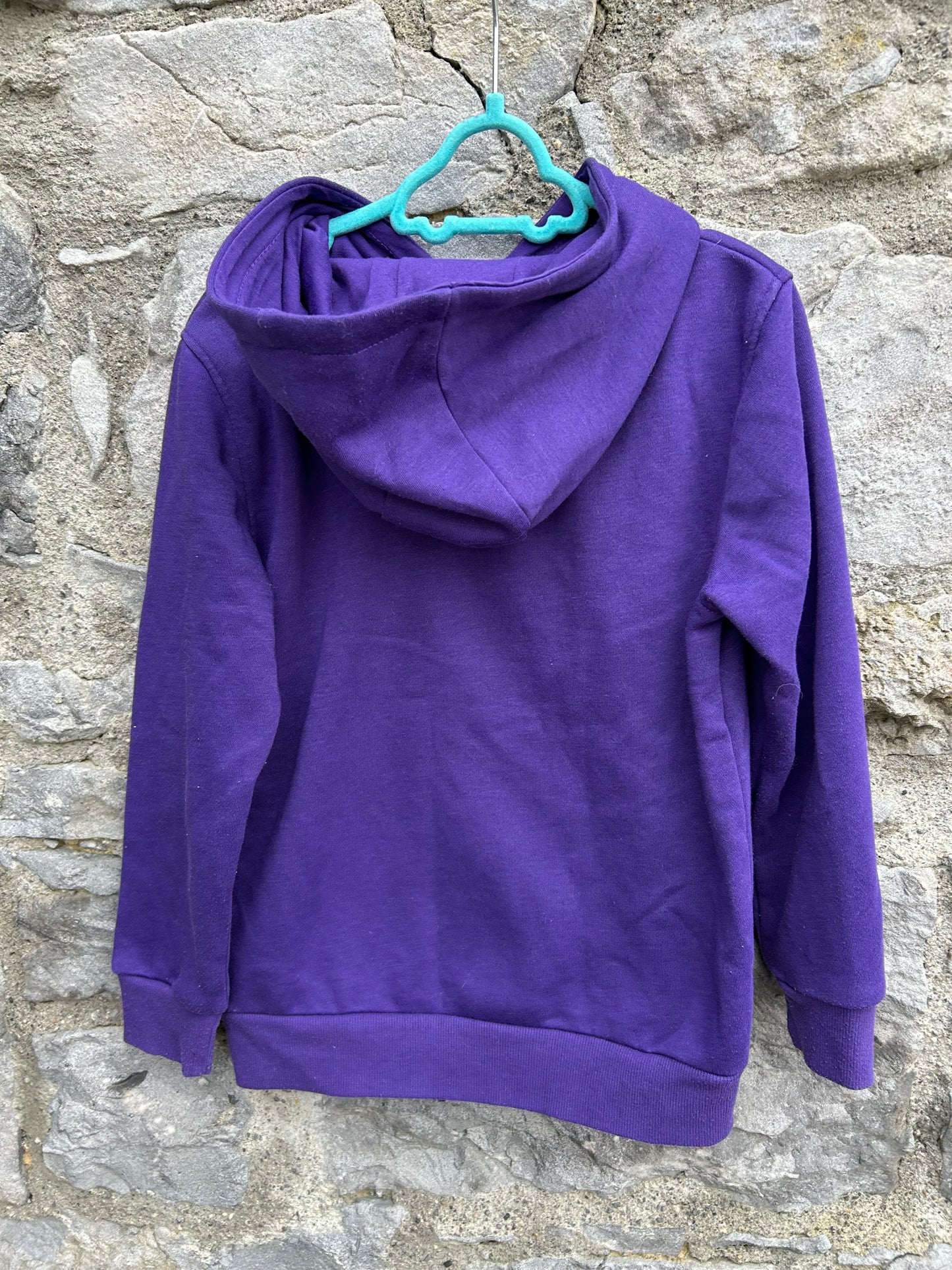 Outer space purple hoodie 7-8y (122-128cm)