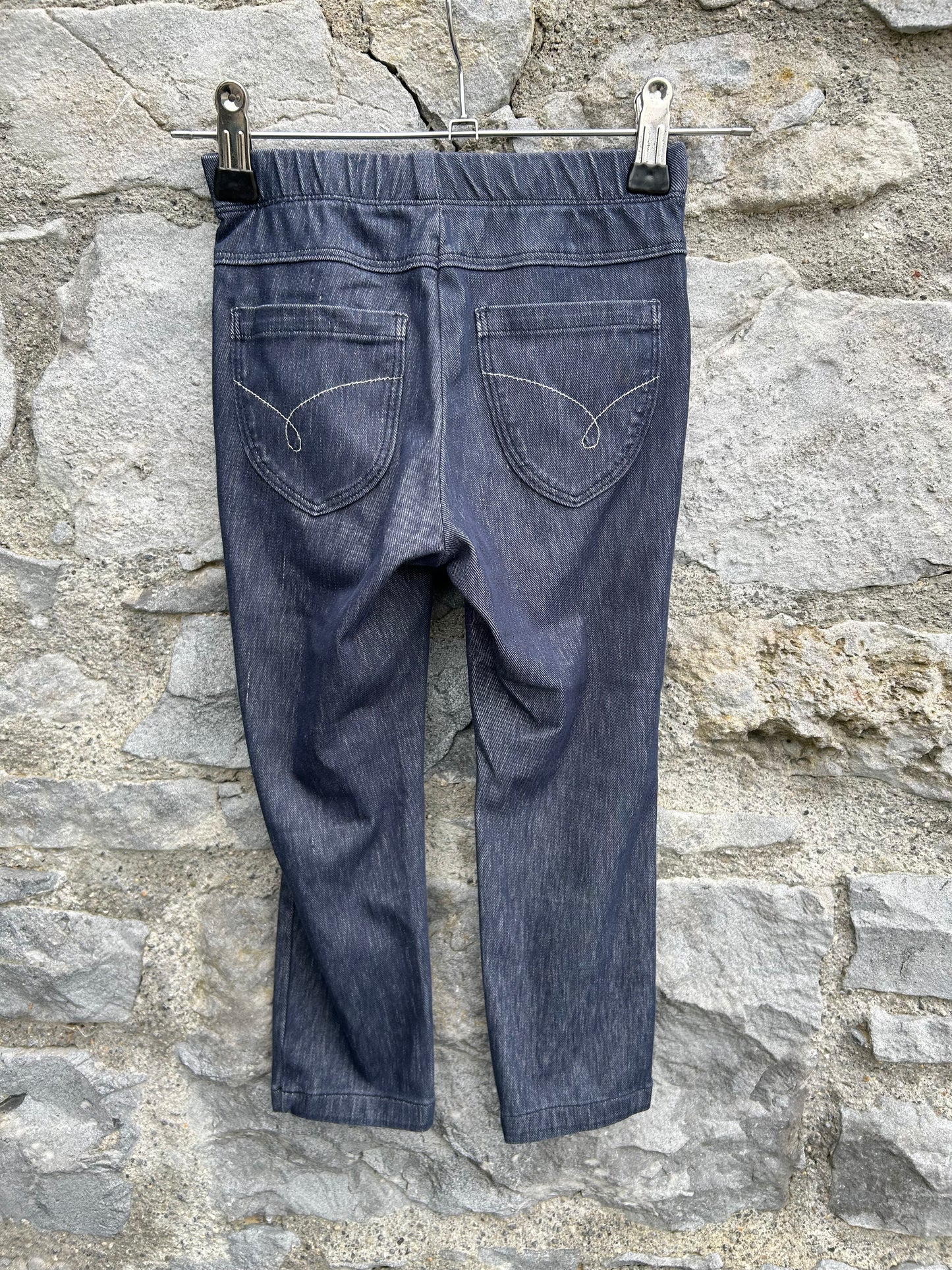 Navy jeggings 2-3y (92-98cm)
