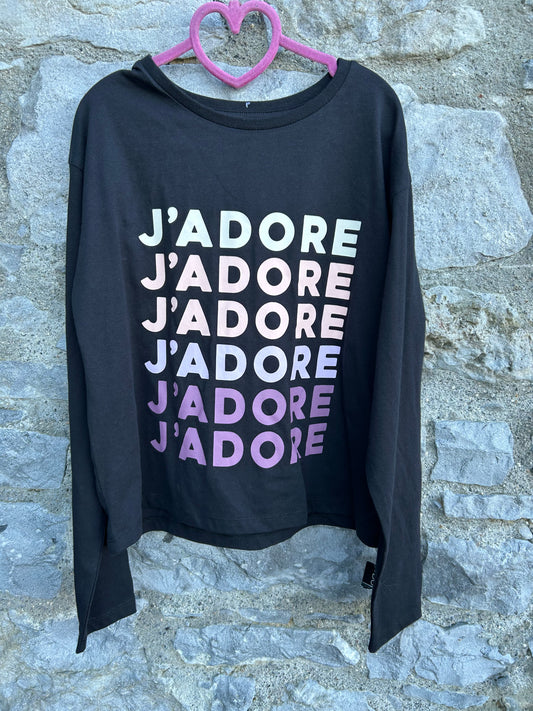 J’adore black top  10-11y (140-146cm)