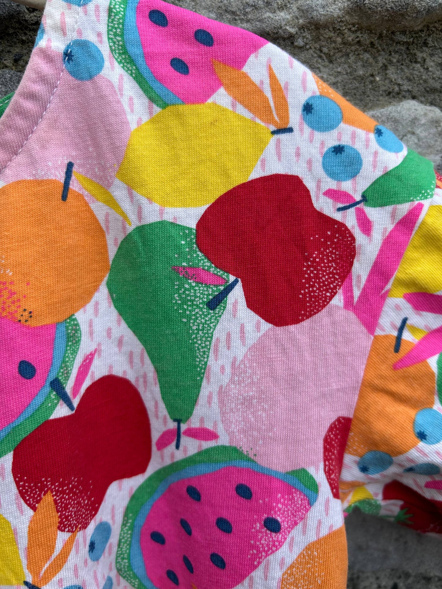 Colourful fruit dress 3-4y (98-104cm)