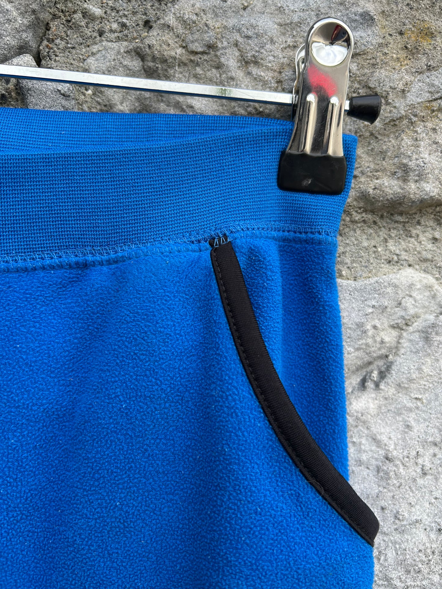 Blue fleece pants 5-6y (110-116cm)