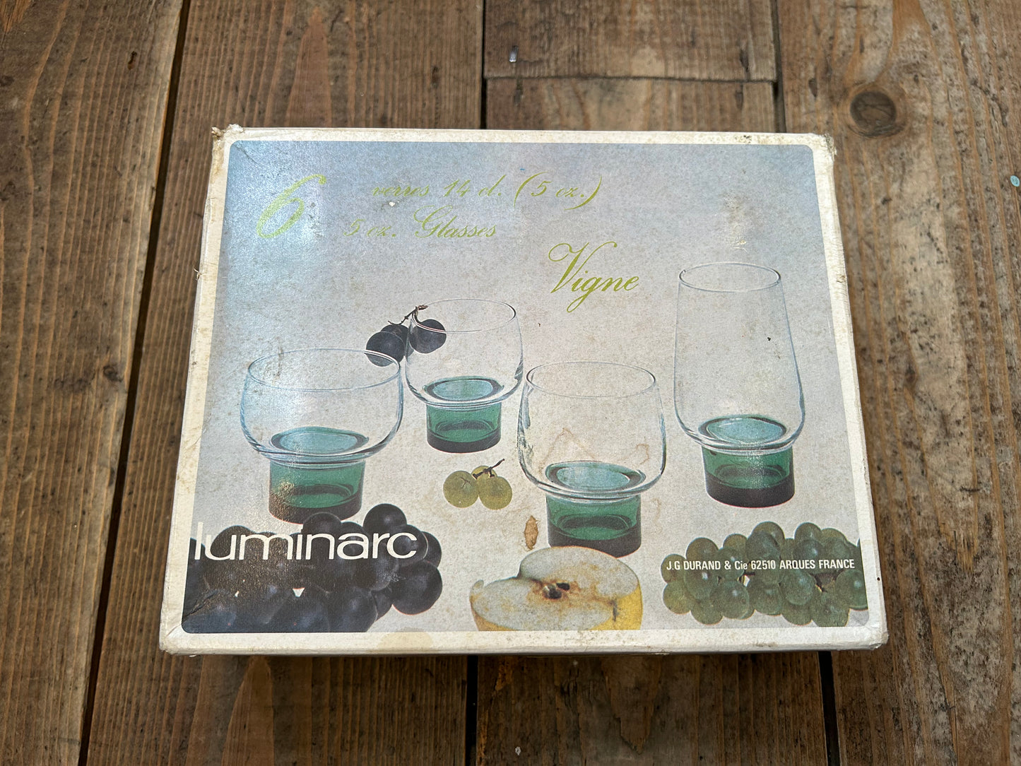 Set of 6 glasses
