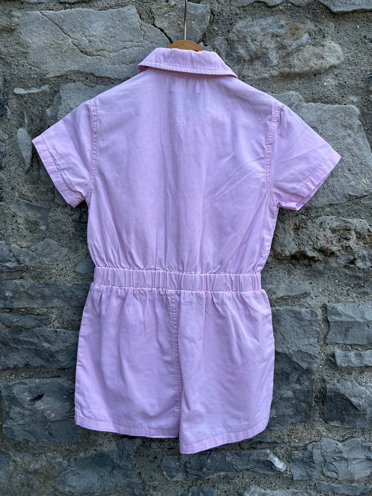 Pink boiler suit 5-6y (110-116cm)