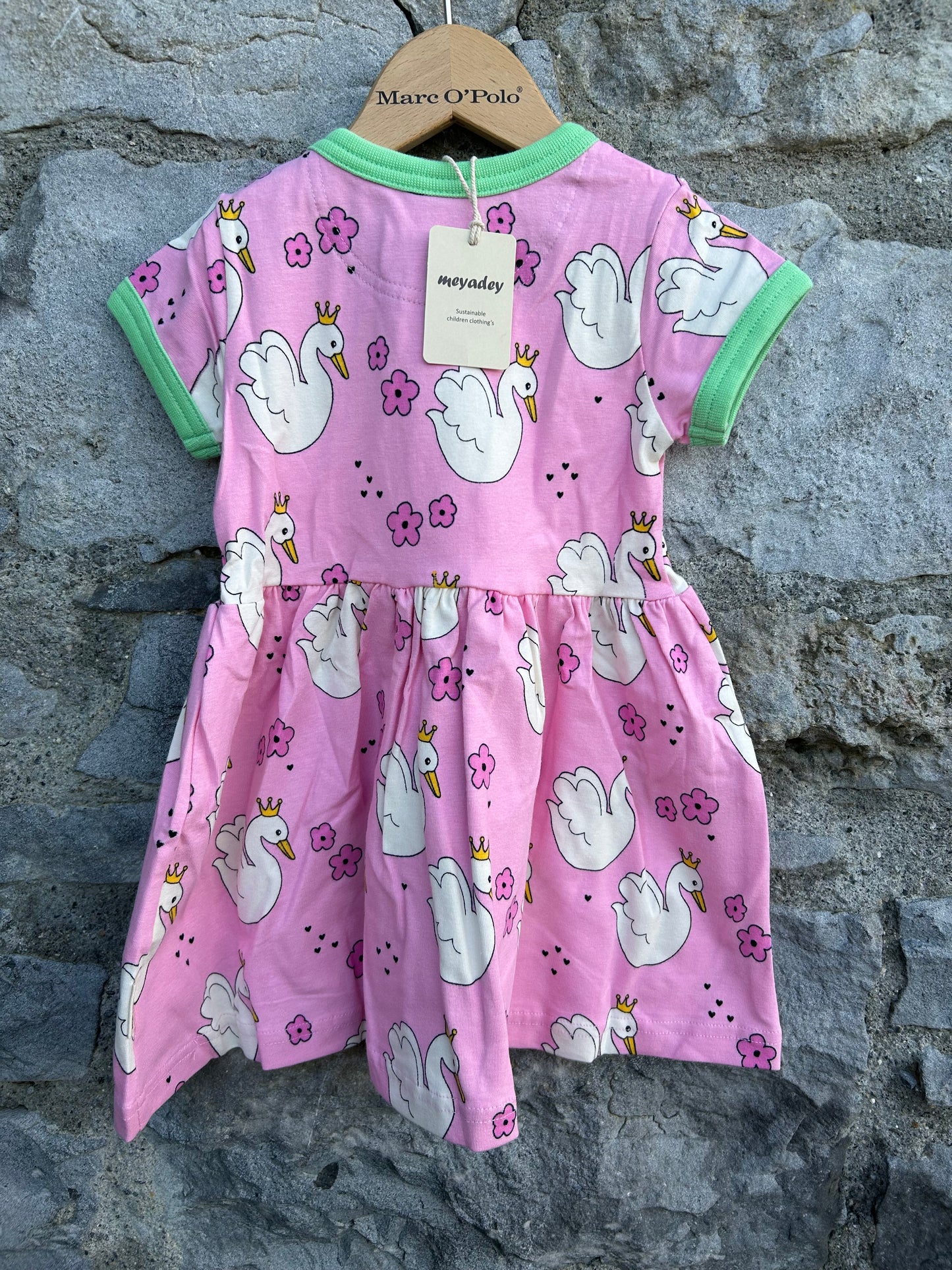 Swan Queen dress 9-12m (74-80cm)