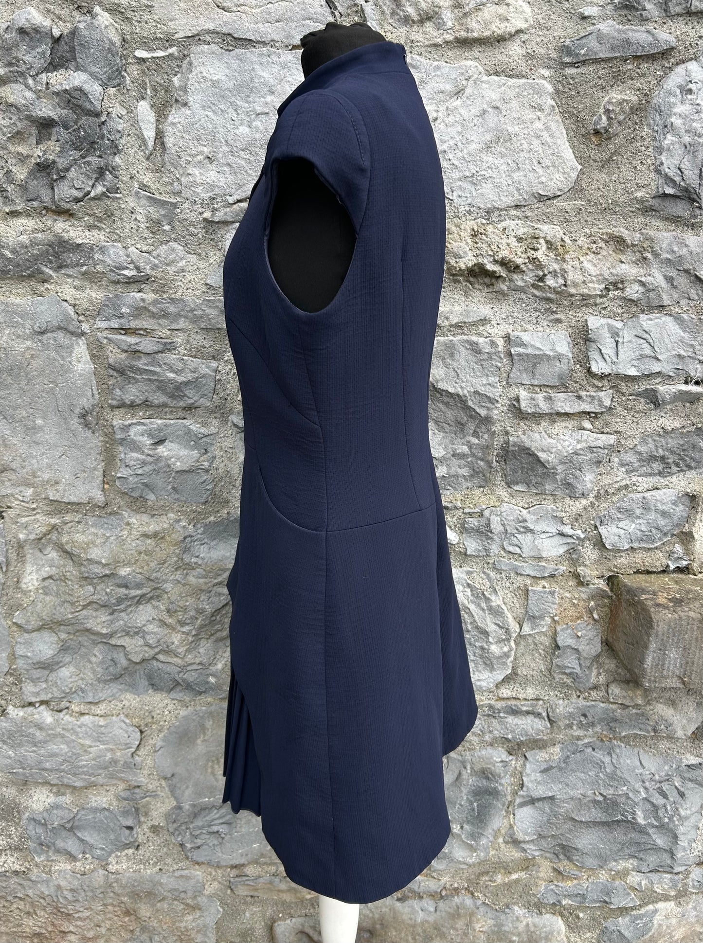 Military Tailored Mini navy Dress uk 12-14