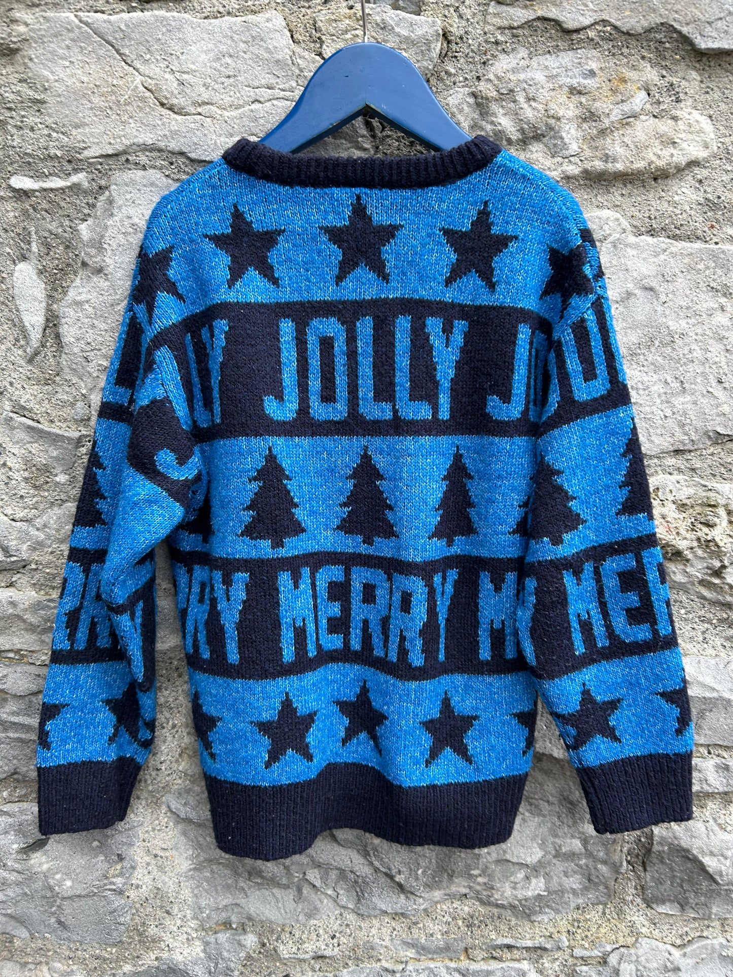 Merry&Jolly blue jumper 7y (122cm)