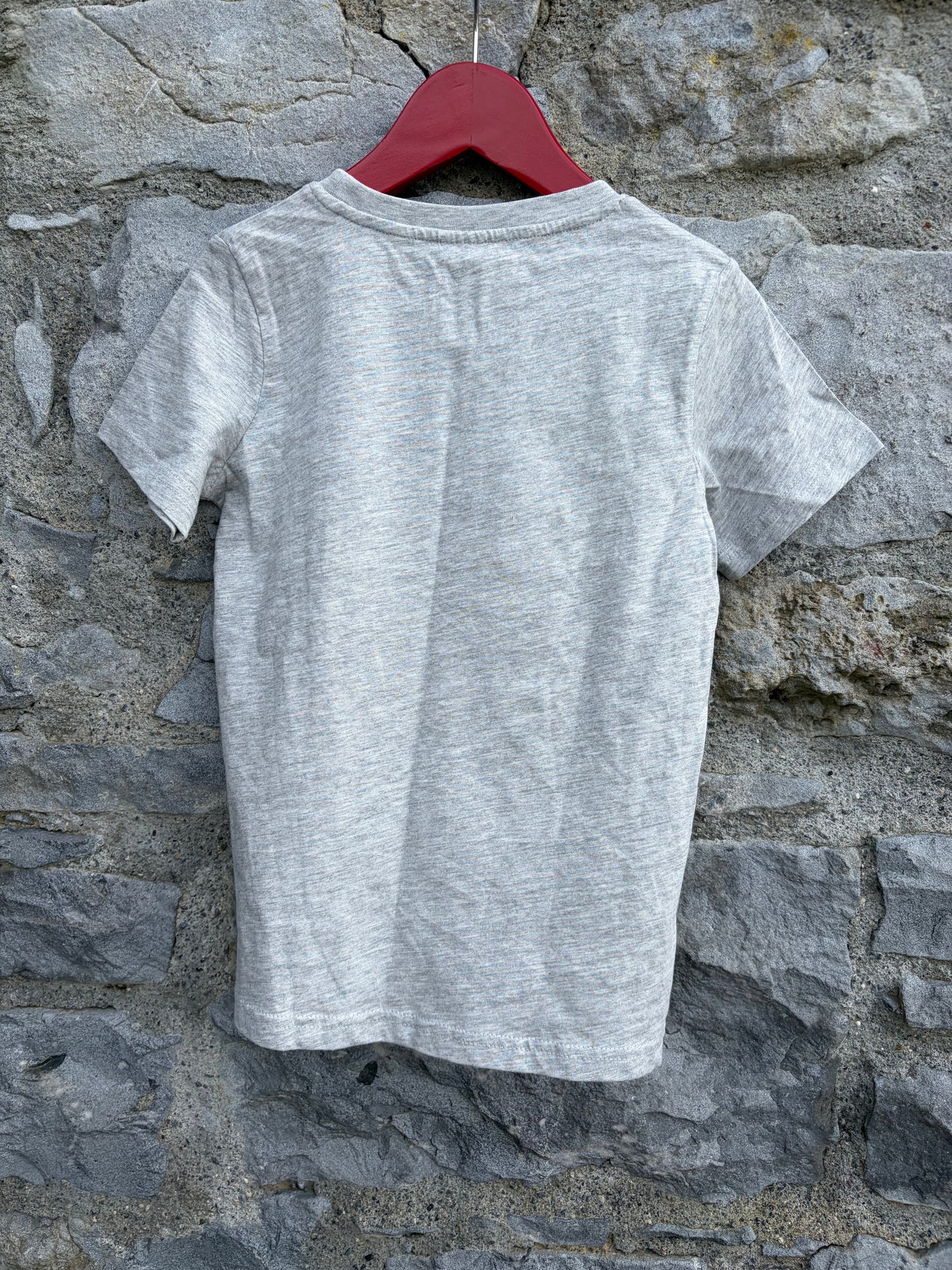 Cars on 8 grey T-shirt 5-6y (110-116cm)