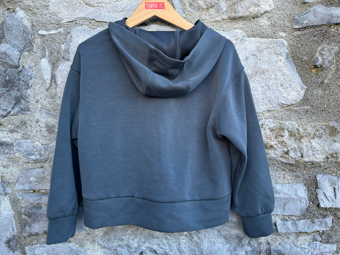 Steel cropped hoodie 6-7y (116-122cm)