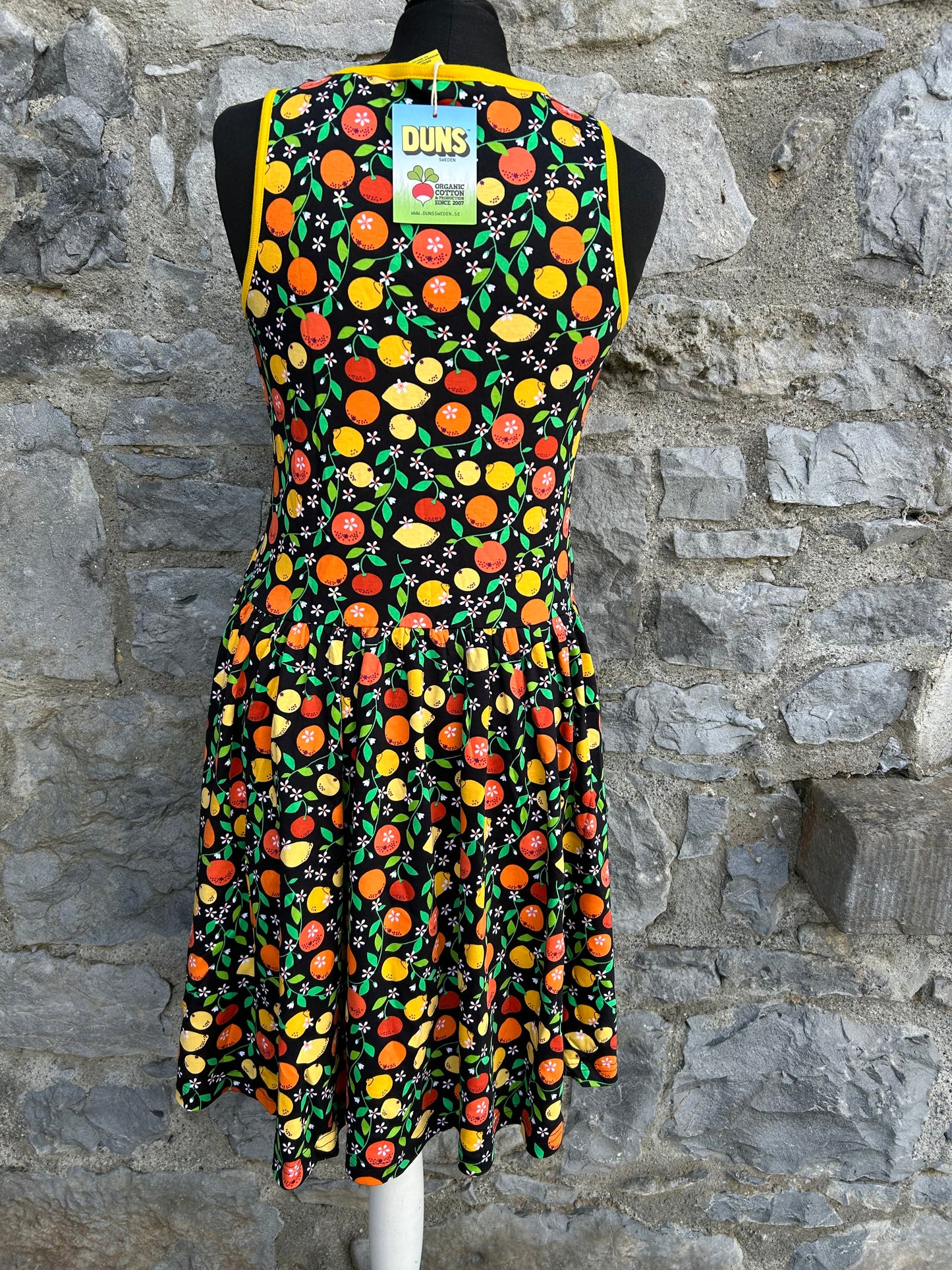 Citrus black dress 13y (158cm)