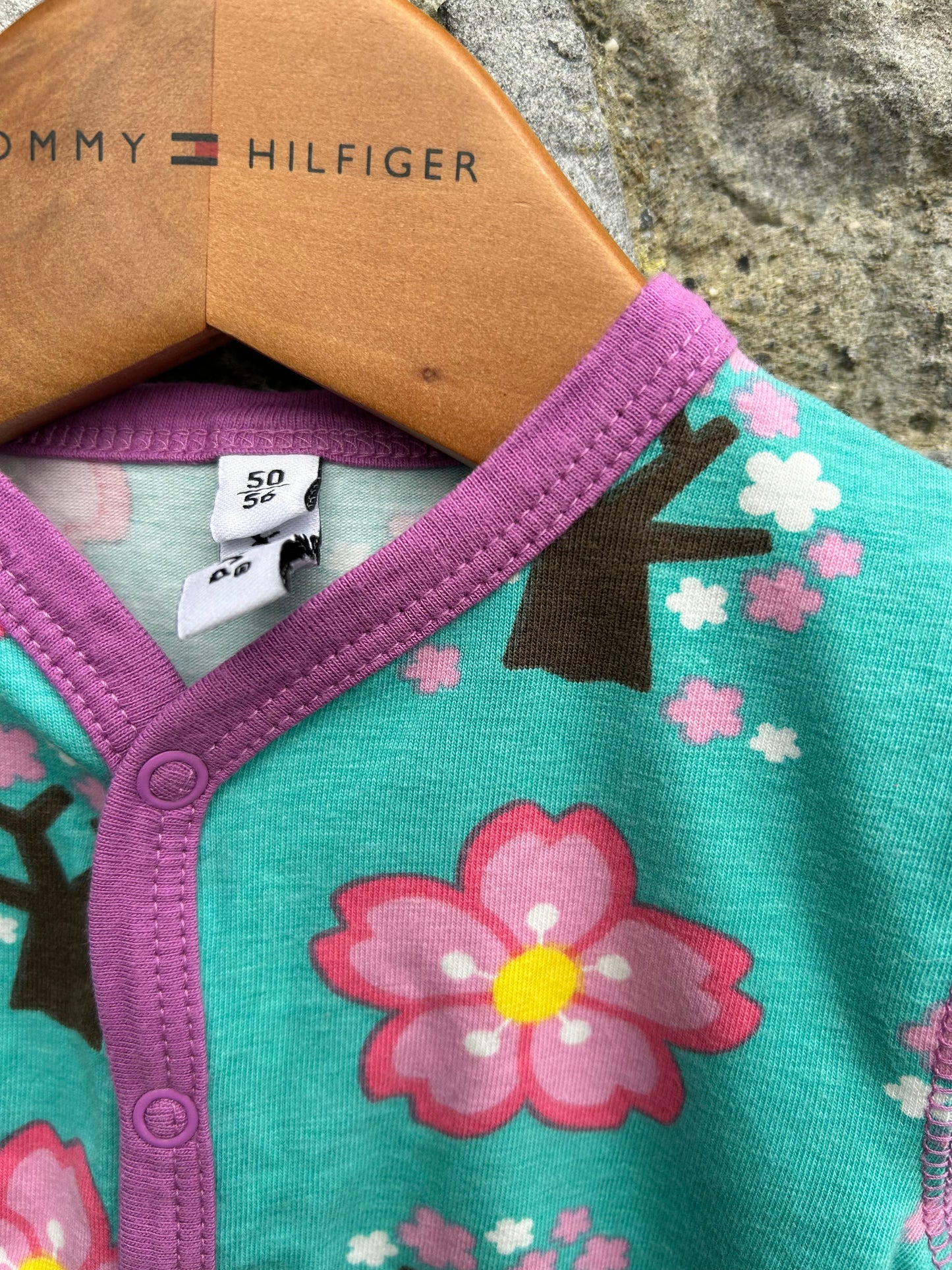 Blooming trees rompers 0-1m (50-56cm)