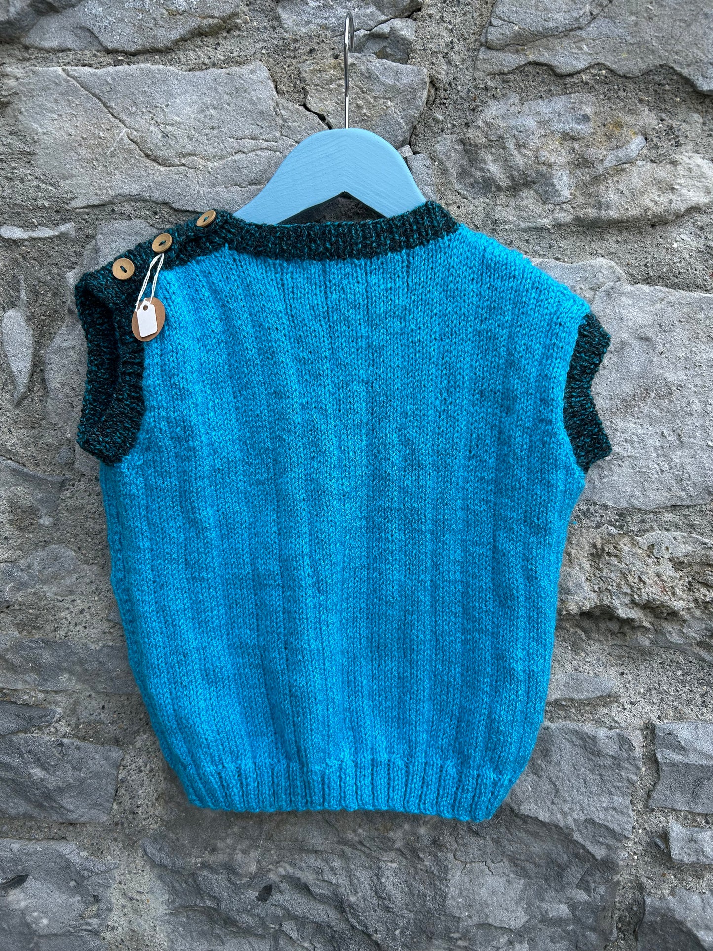 Blue gilet 4-5y (104-110cm)