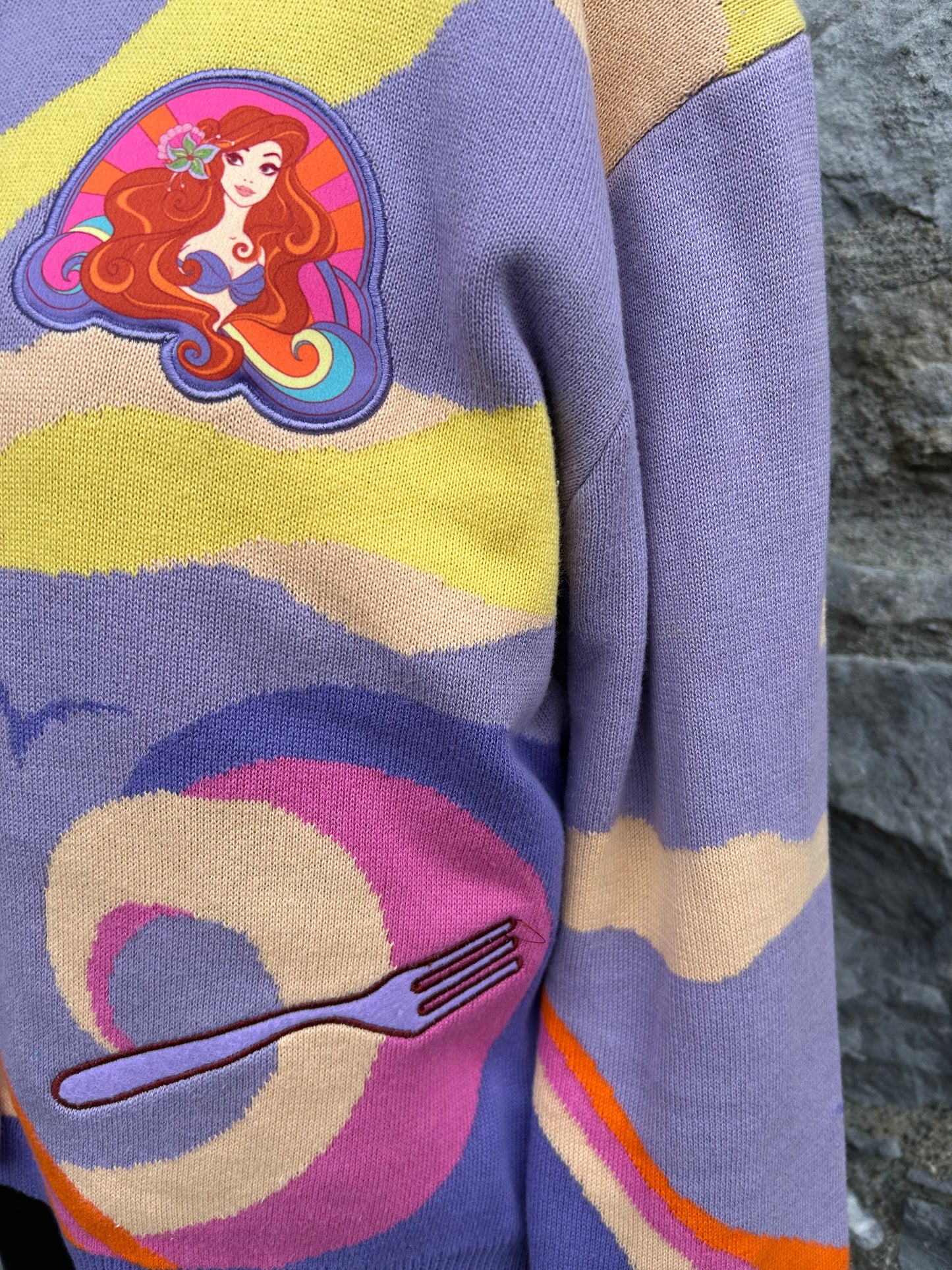 Ariel purple cardigan uk 14