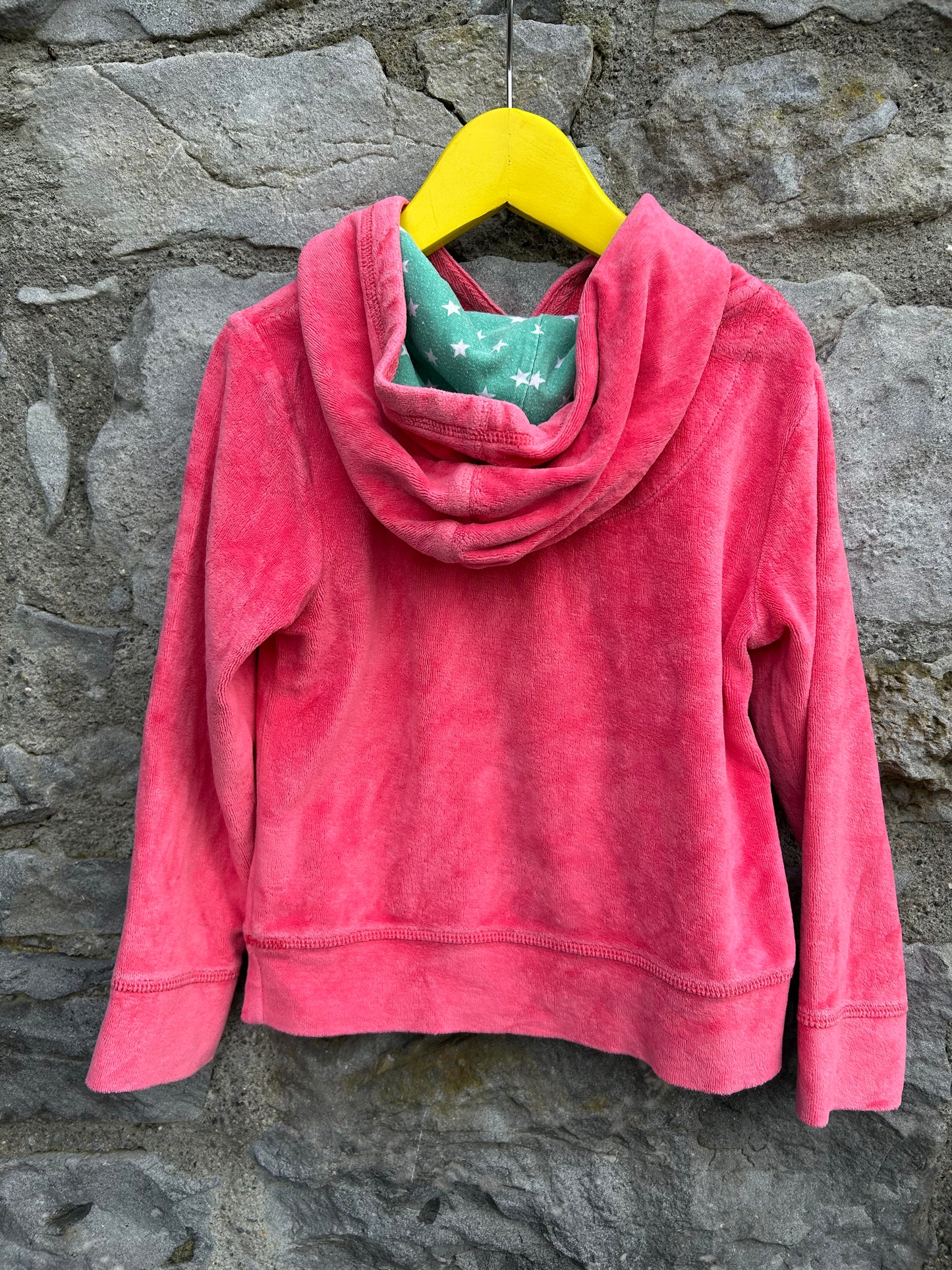 MB Coral velour hoodie 4y (104cm)