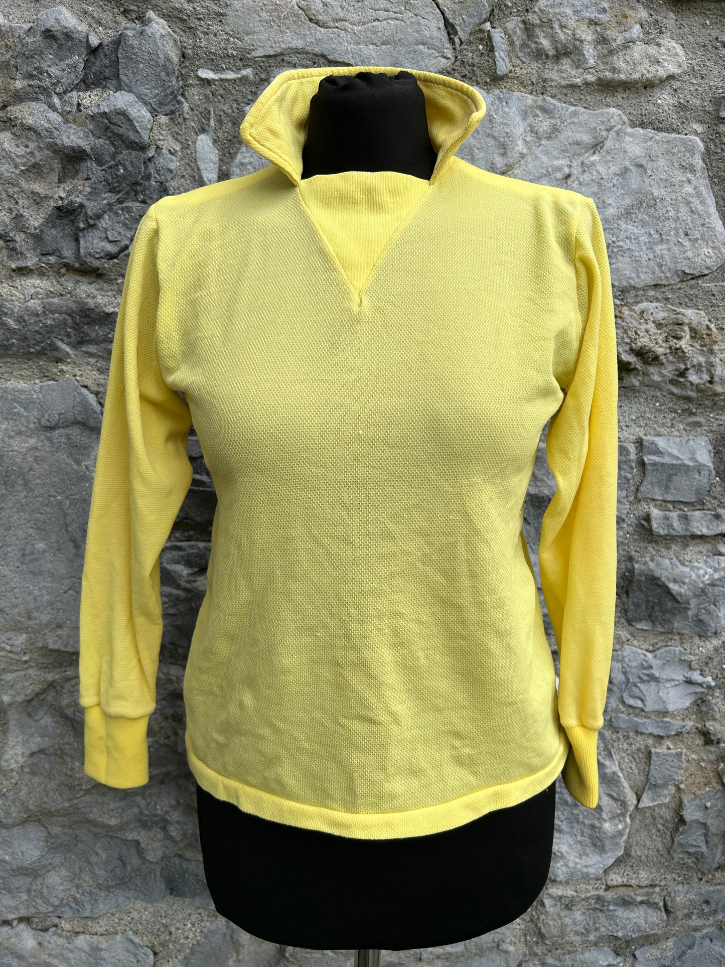 70s yellow top 11-12y (146-152cm)
