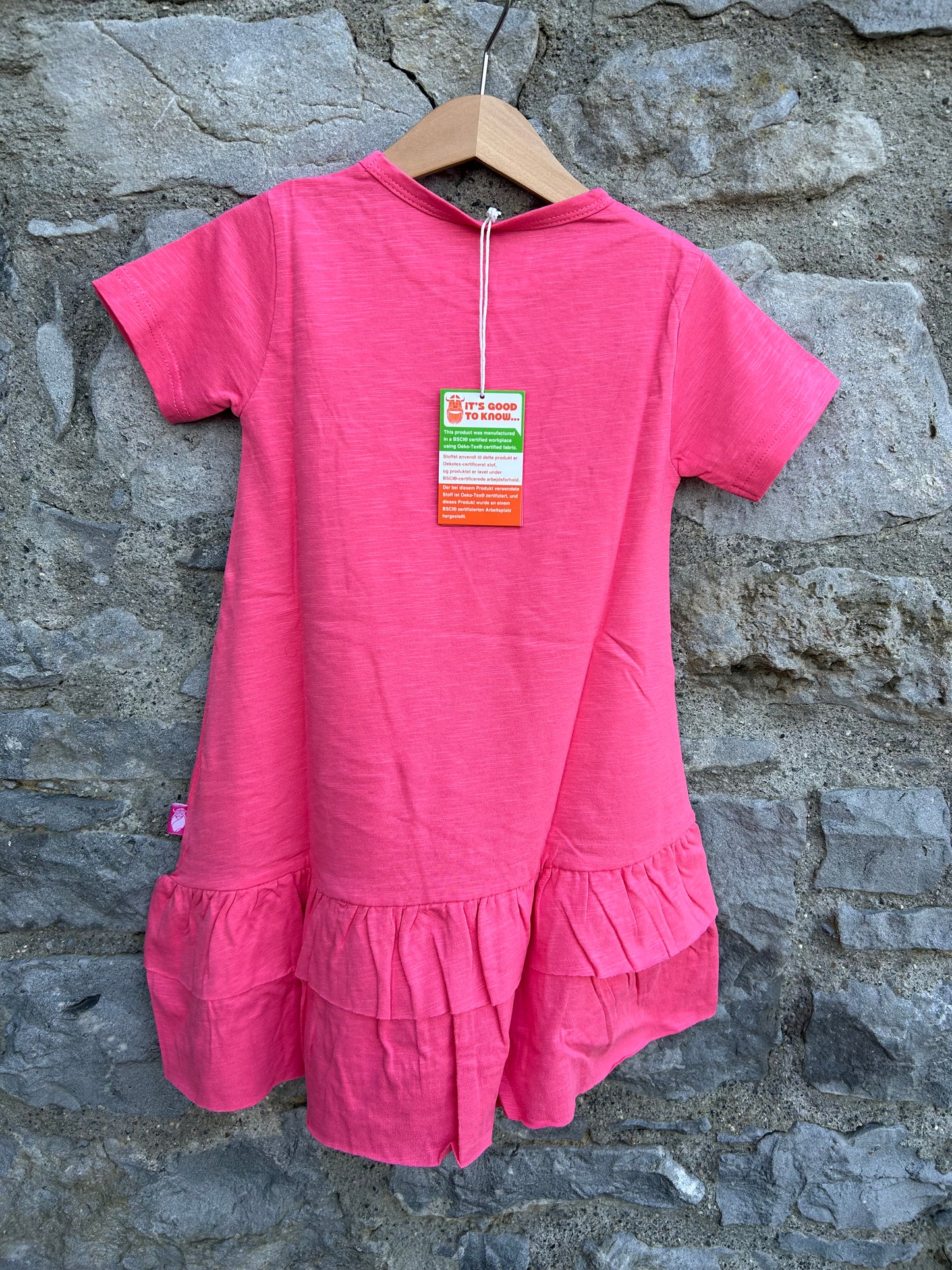 Berry Freja pink dress 3-4y (98-104cm)
