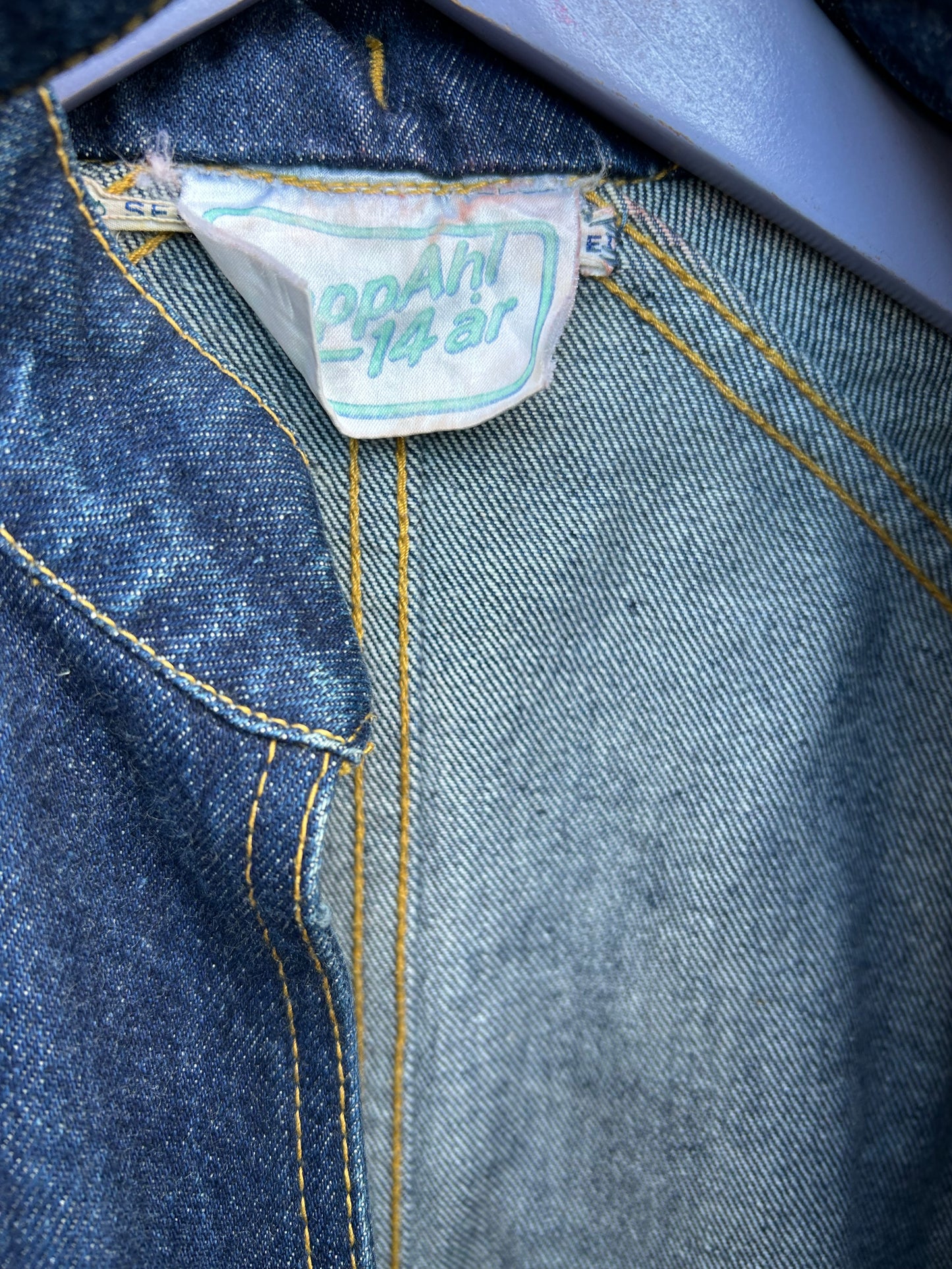90s denim jacket 7-8y (122-128cm)