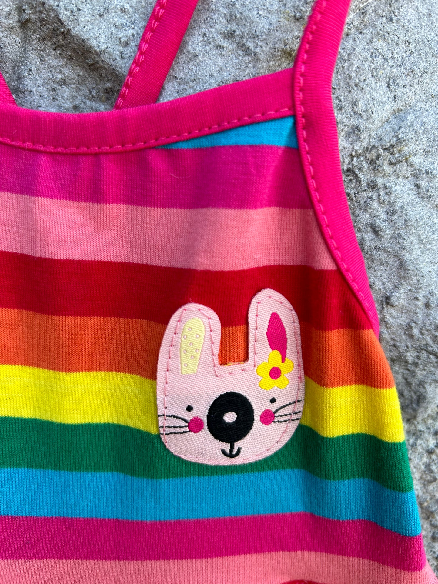 Rainbow sundress 6-9m (68-74cm)