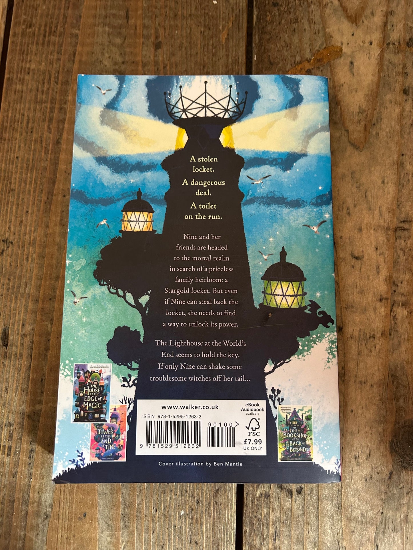 The lighthouse at the world’s end by Amy Sparkes