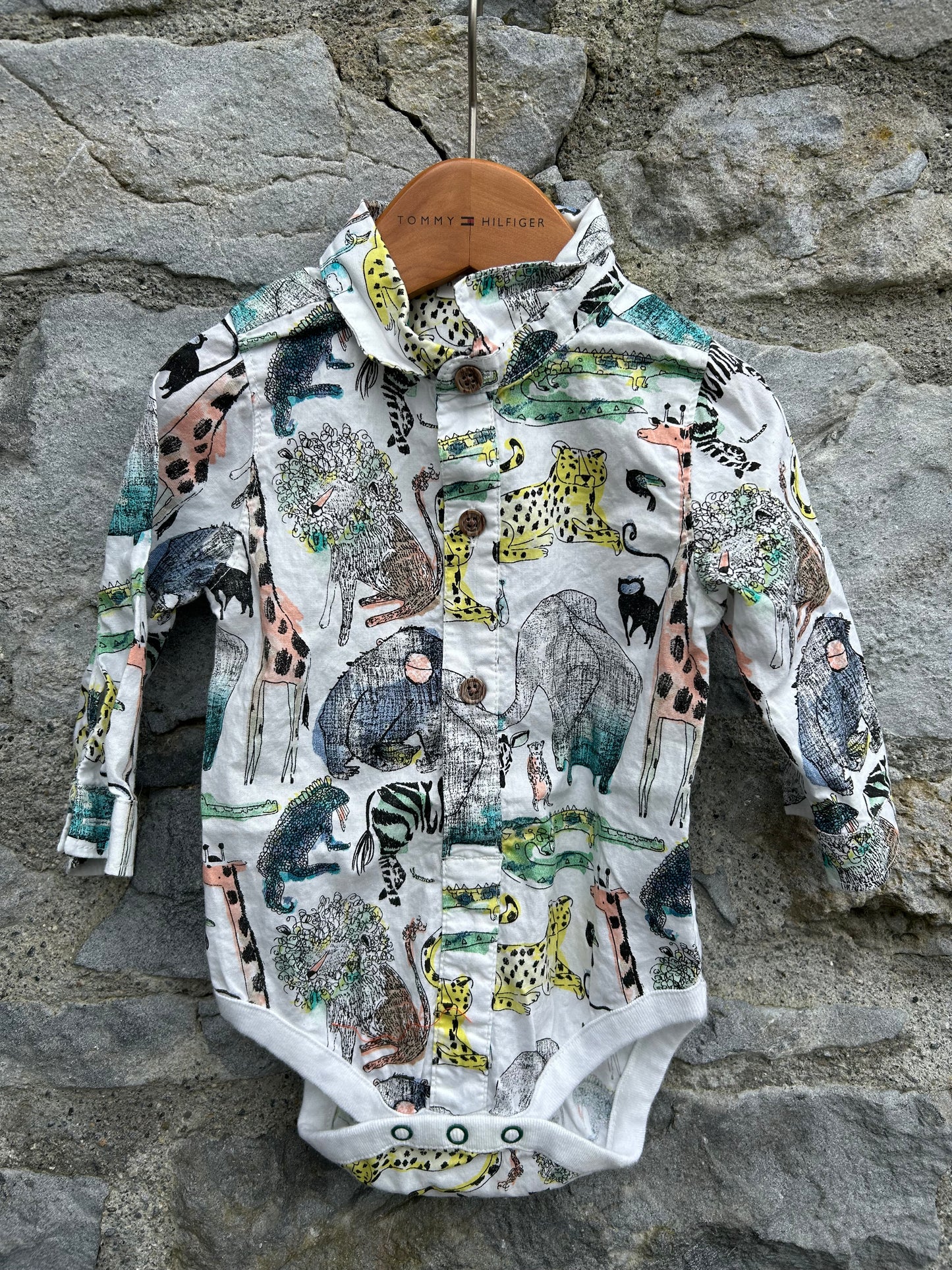Wild animals vest 6-9m (68-74cm)