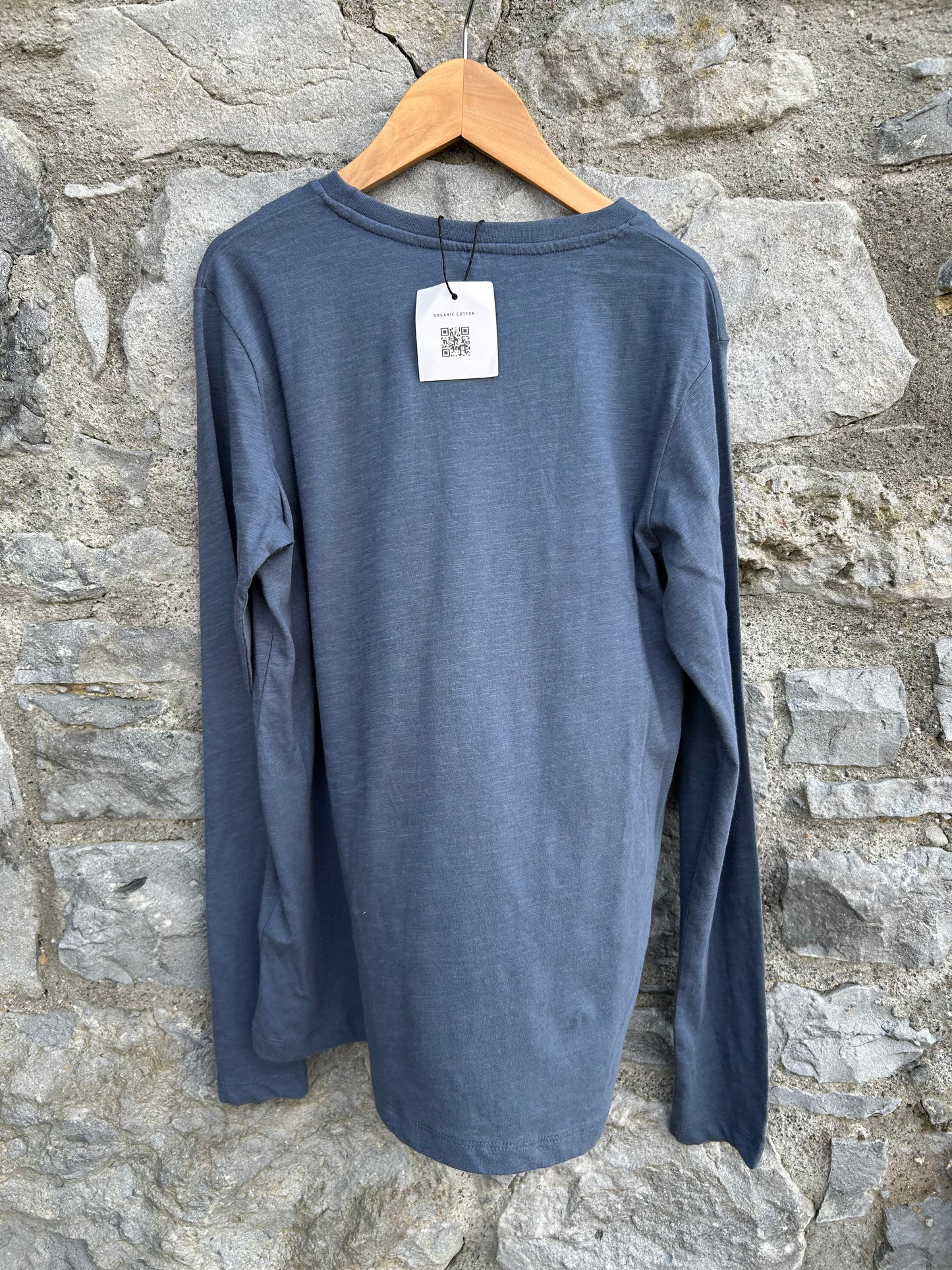 Rugby steel blue top 13-14y (158-164cm)