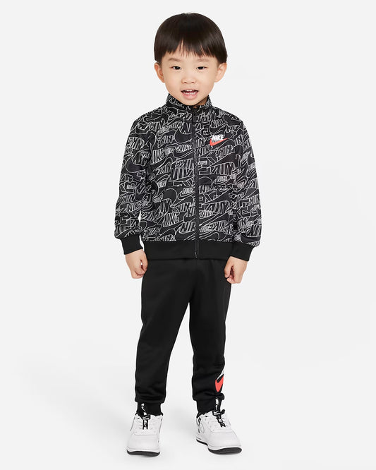 Logo black tracksuit  18-24m (86-92cm)