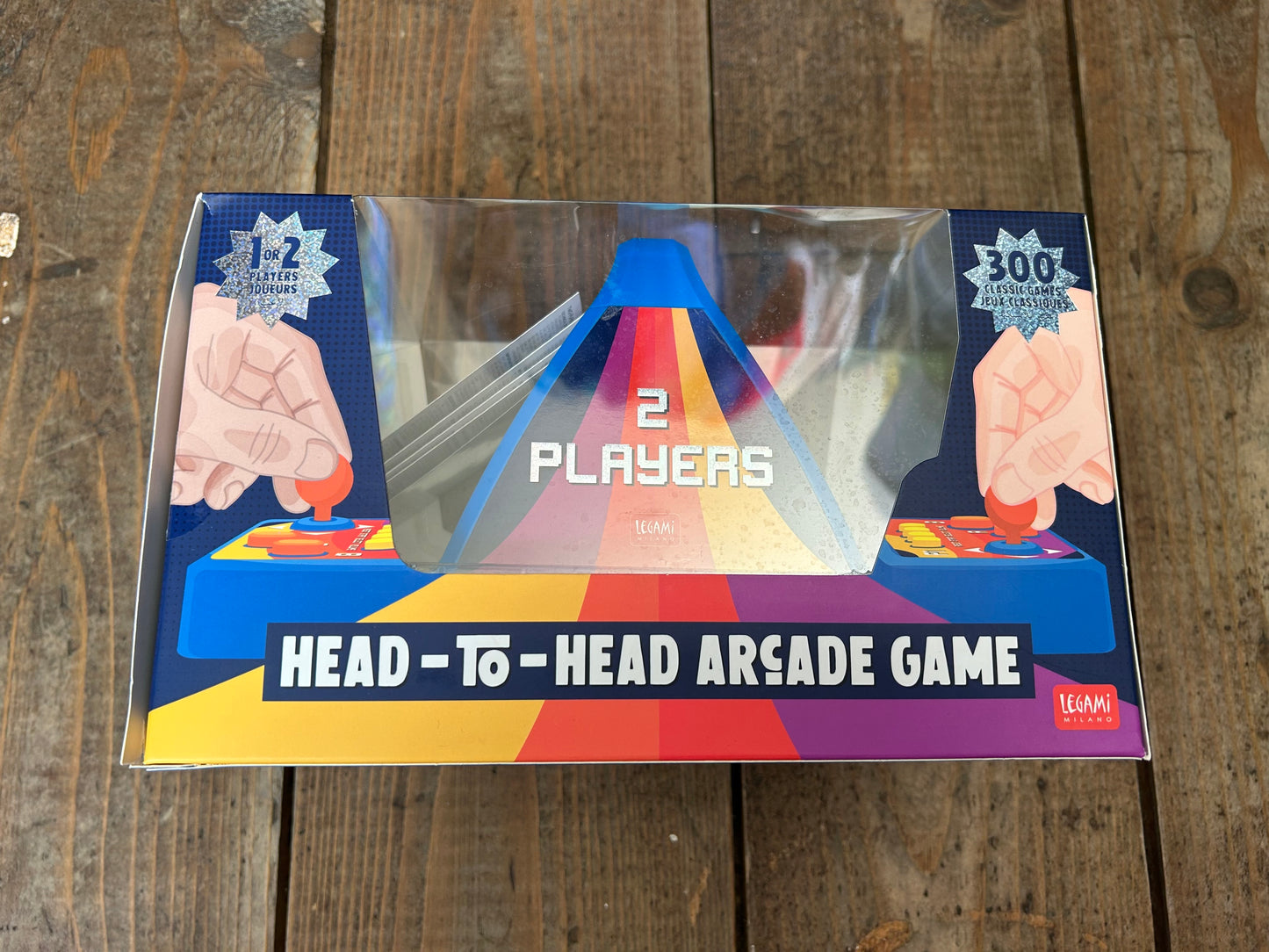 Head to head mini arcade game