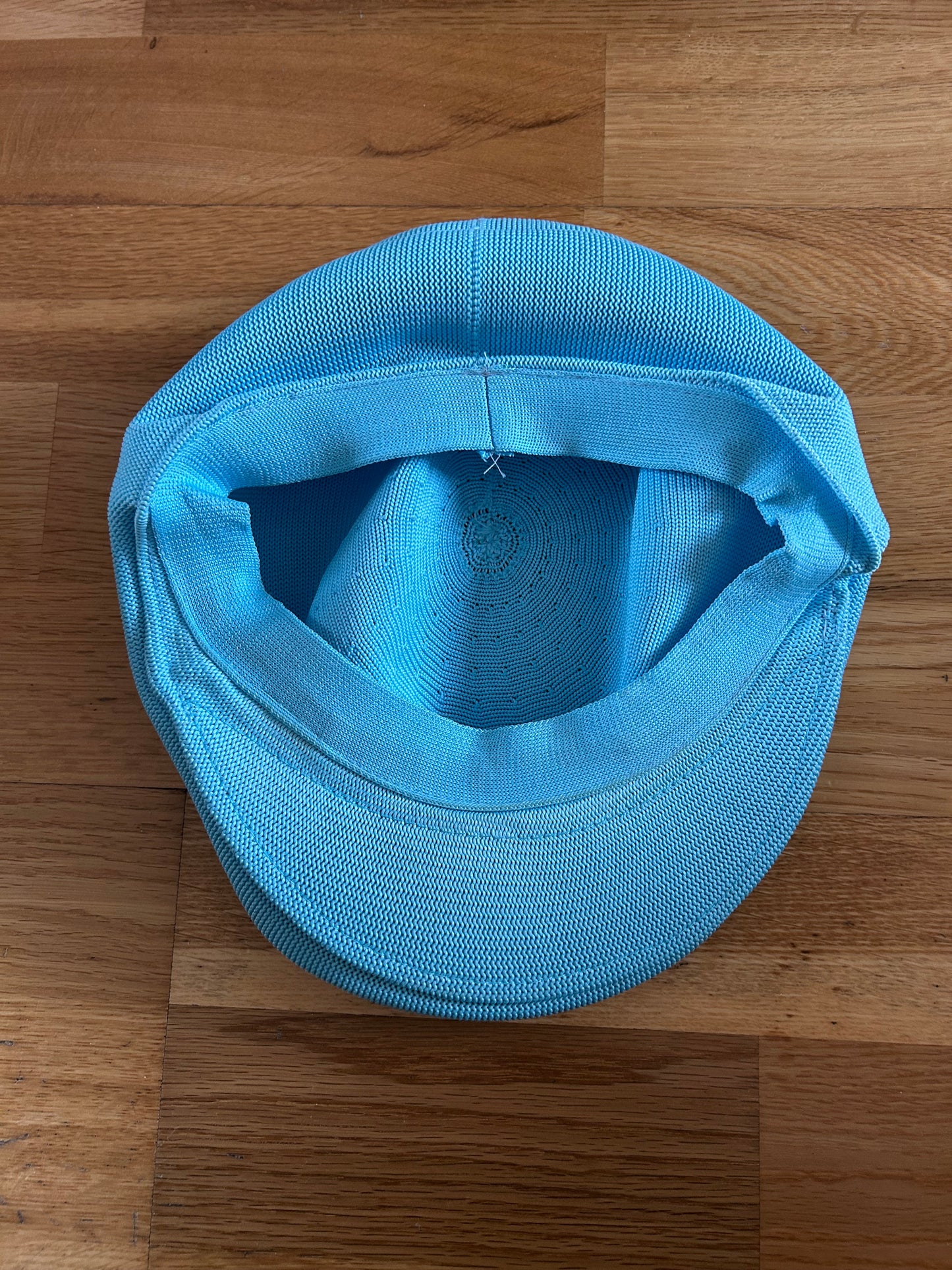 Light blue cap
