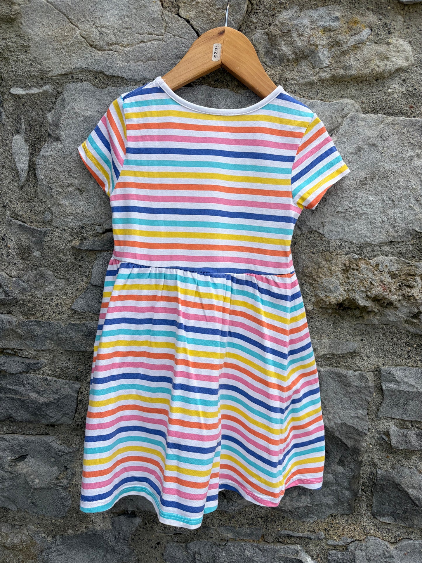 Colourful stripes dress 4y (104cm)
