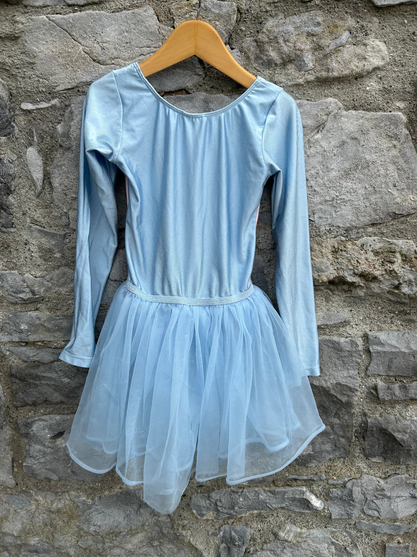 Elsa leotard with skirt 7-8y (122-128cm)