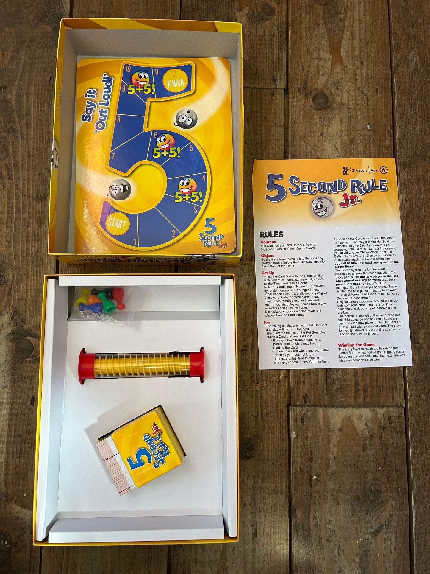 5 second rule junior