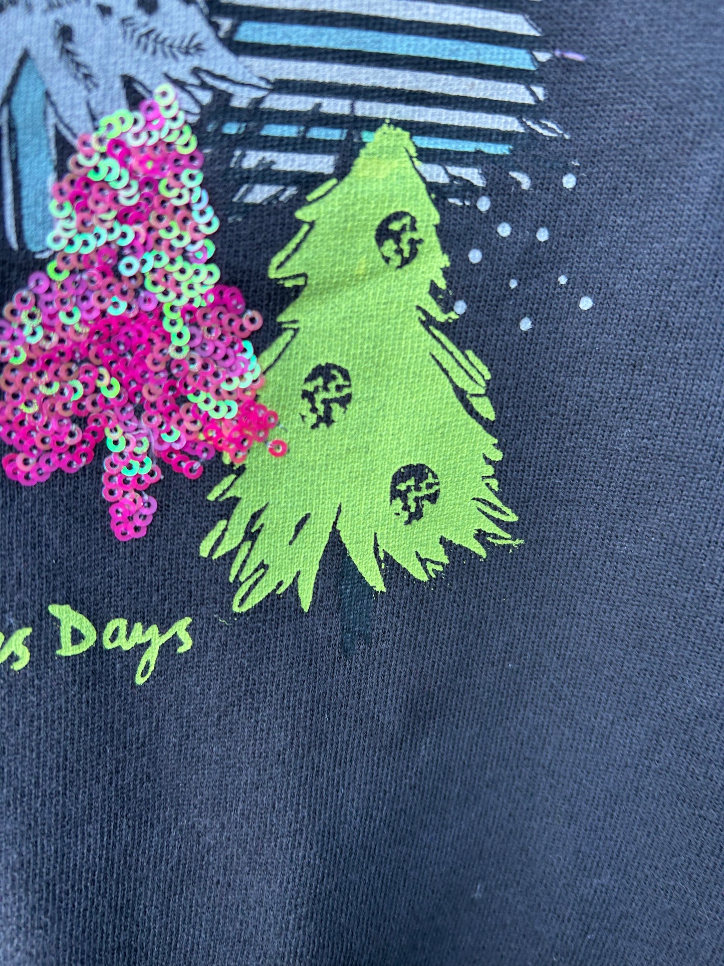 Christmas days grey sweatshirt 2-3y (92-98cm)