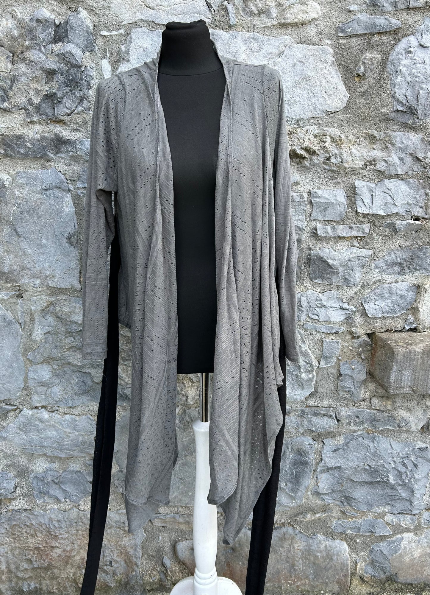Grey wrap cardigan uk 14-16