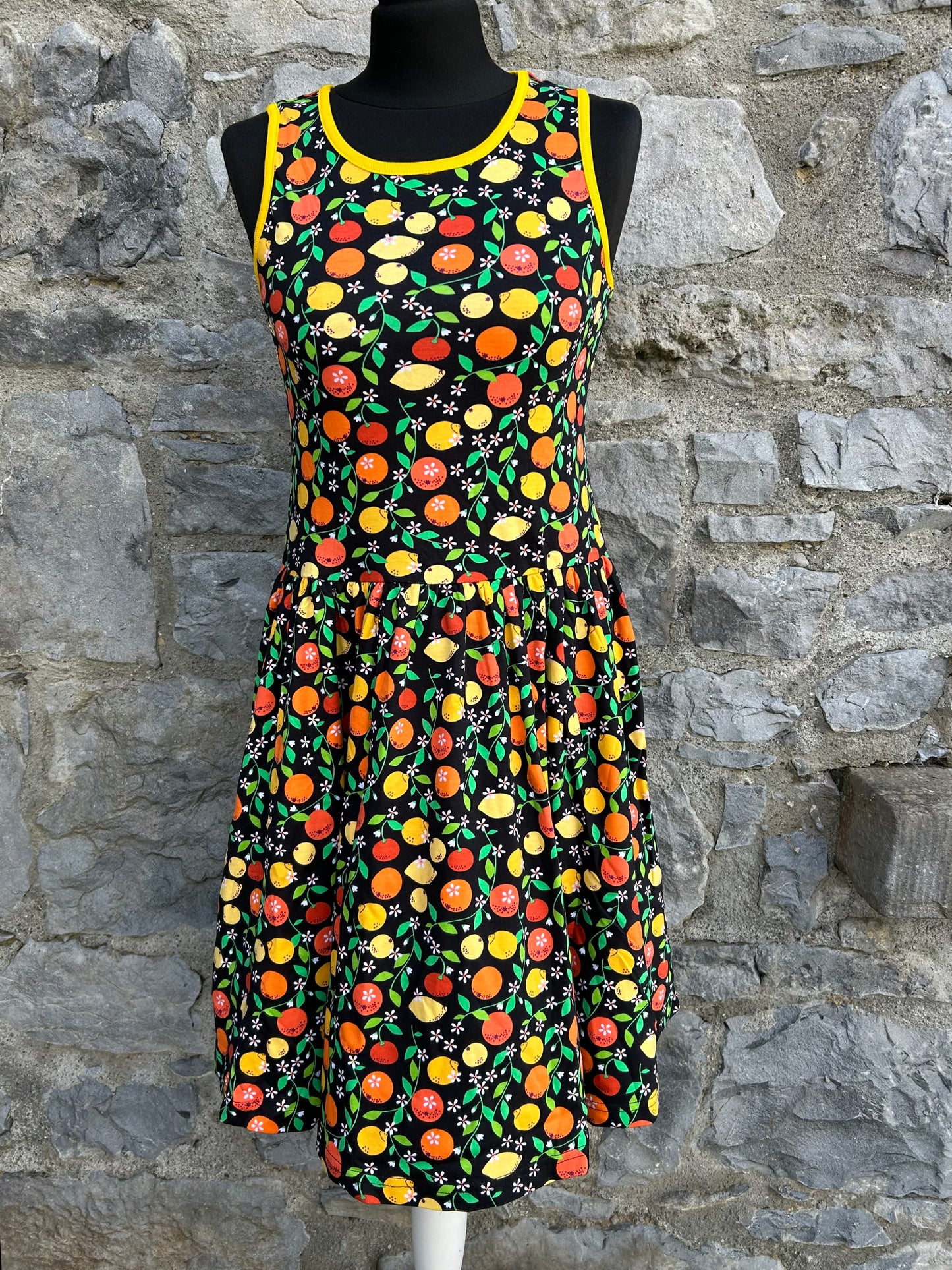 Citrus black dress 13y (158cm)
